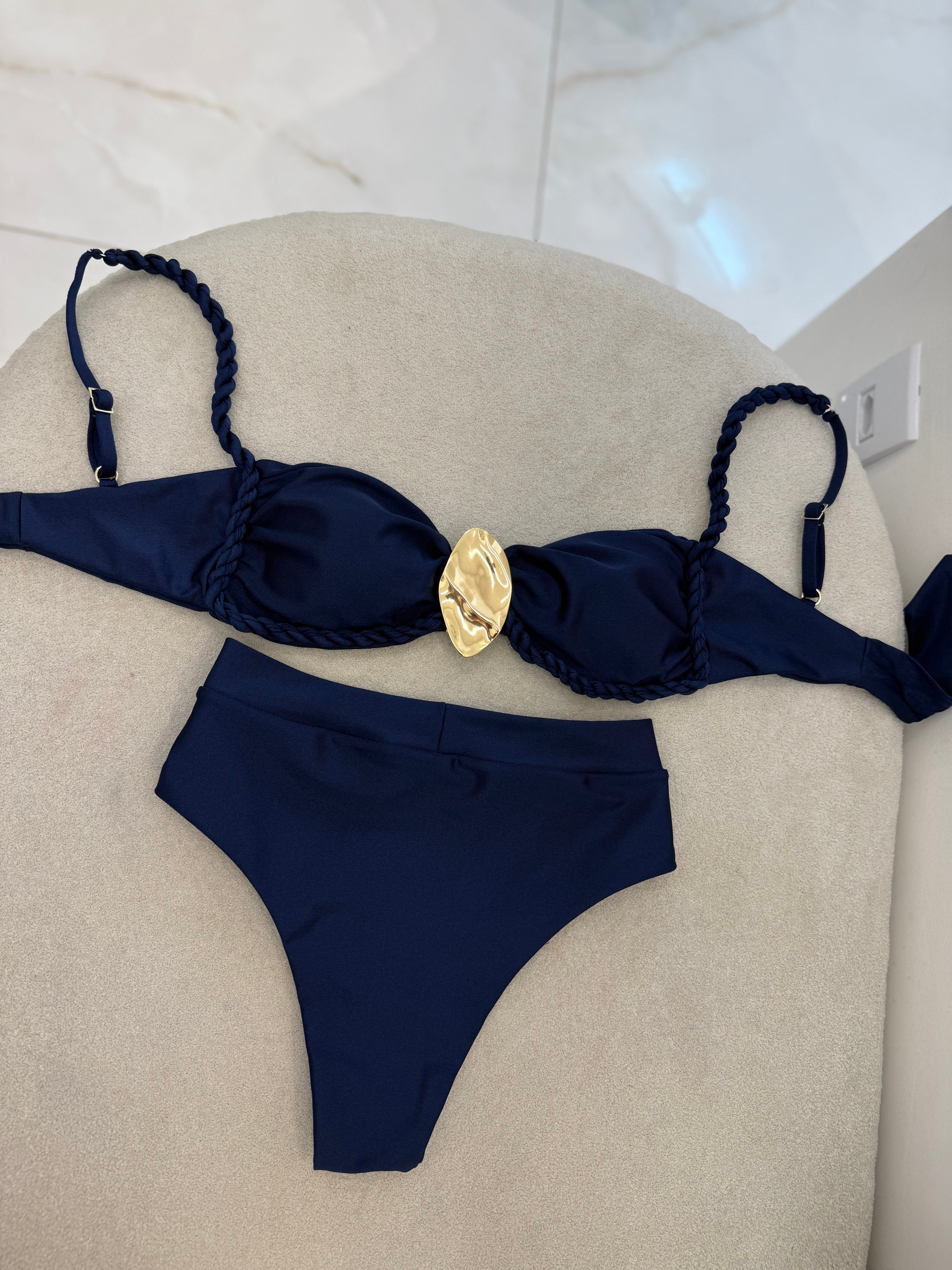 Yara Hot Pant Azul Marinho