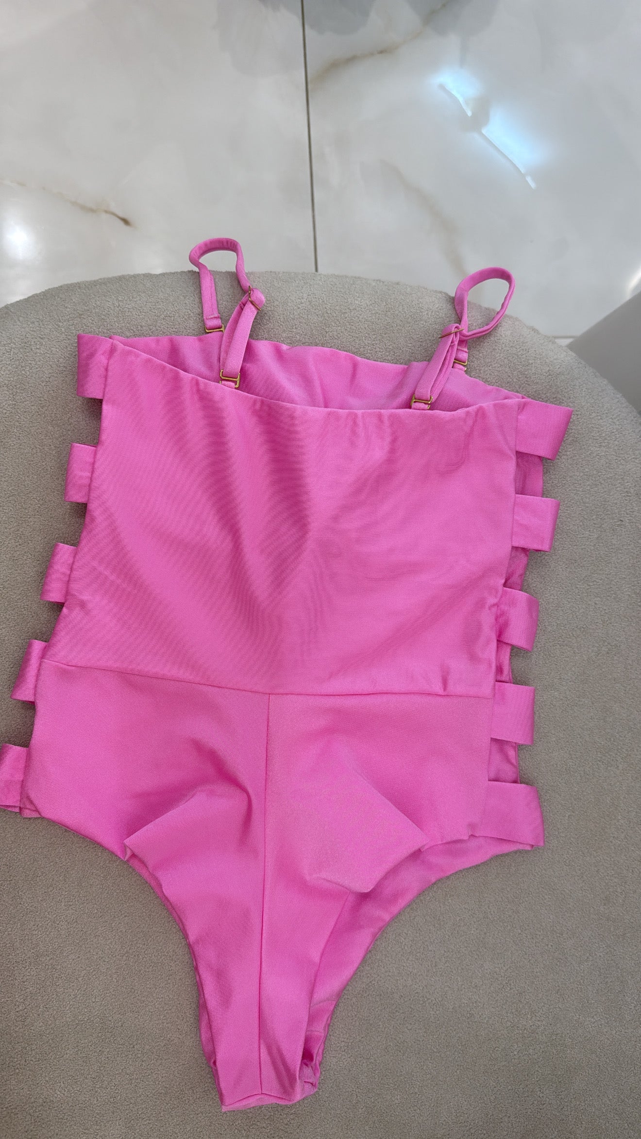 Maiô Botão Alças Removíveis