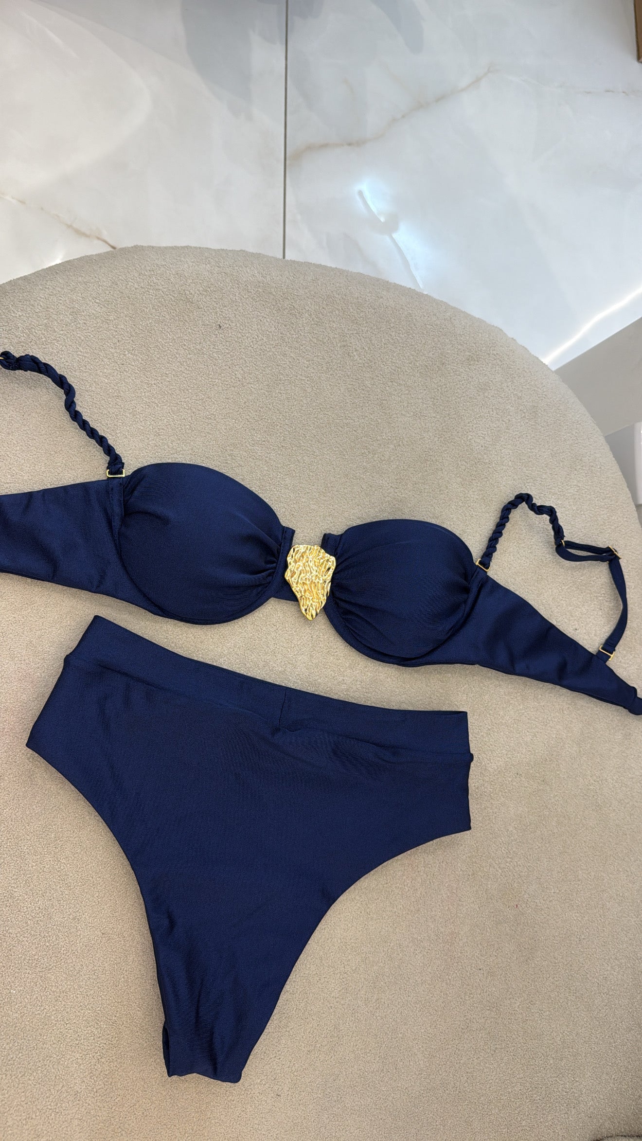 Hot Pant Alicia Azul Marinho