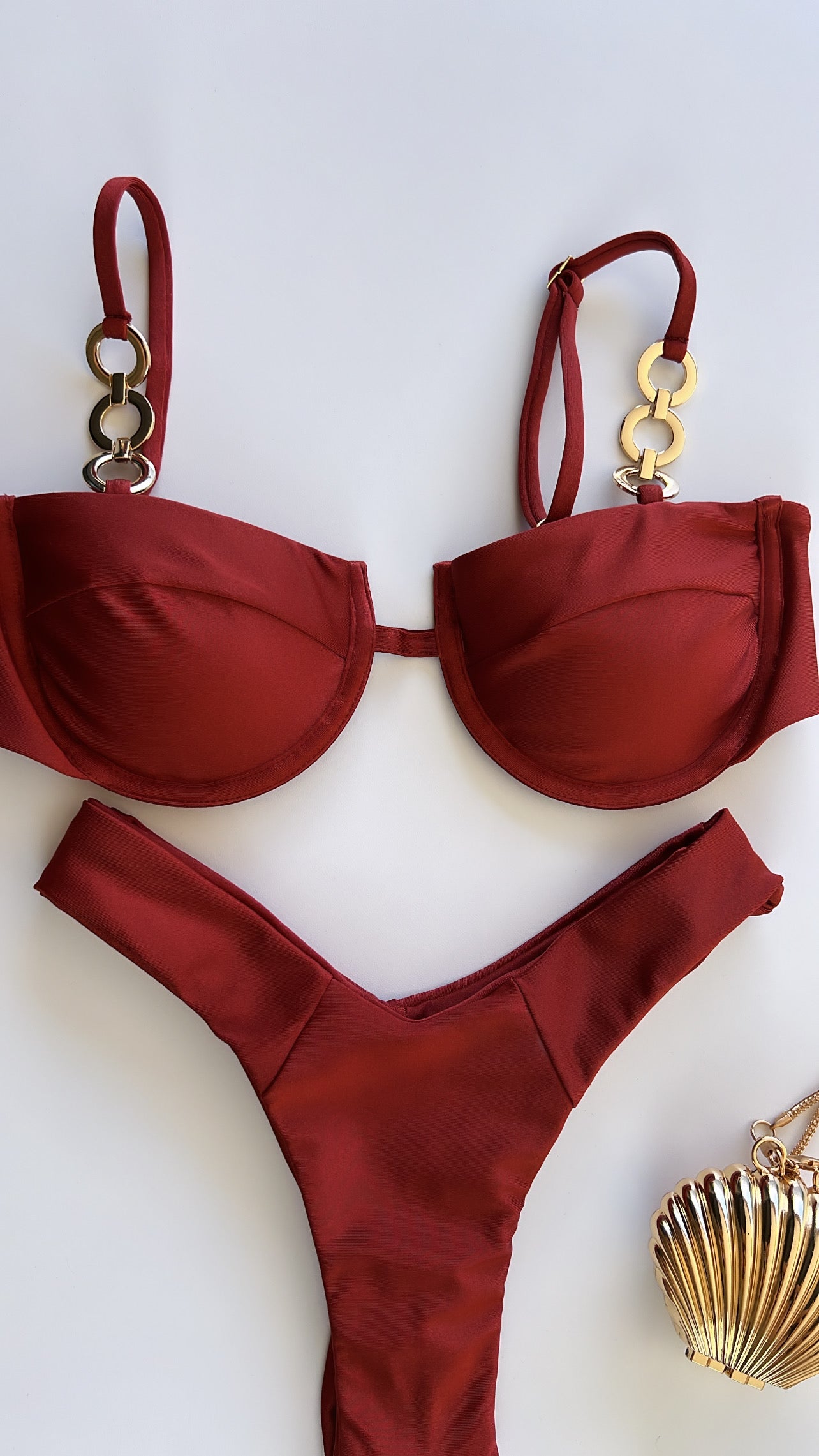 Biquíni Eloá Terracota