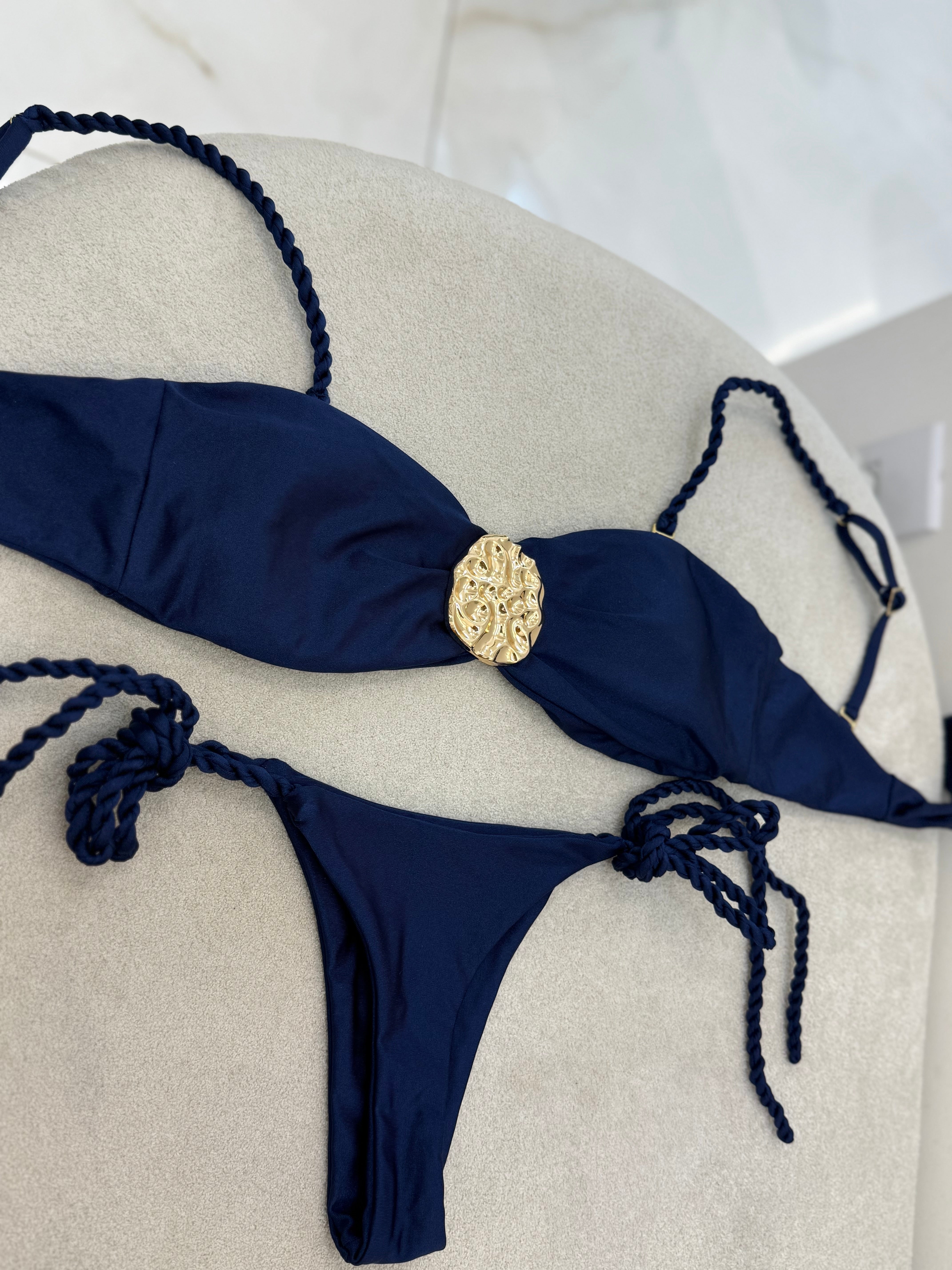 Biquíni Luísa Azul Marinho