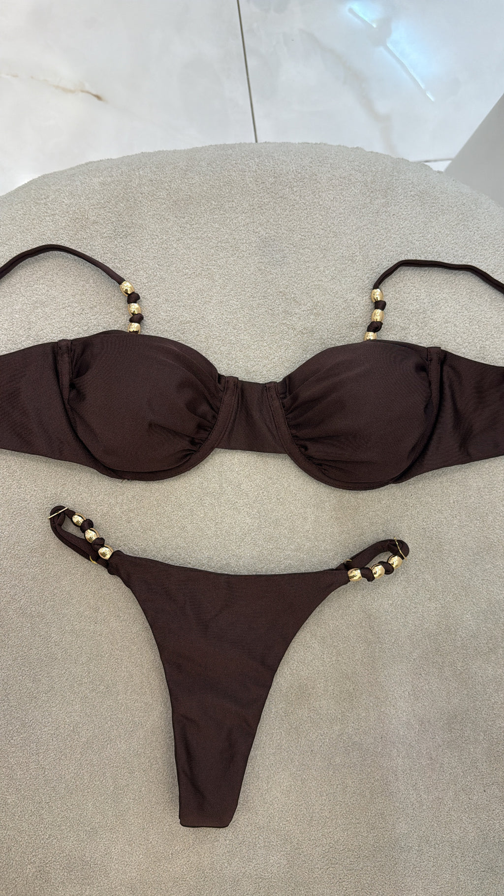 Biquíni Pipa Marrom
