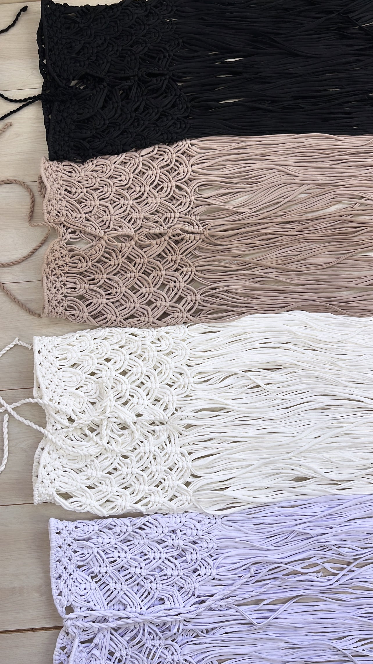 Saia Macramê Helena