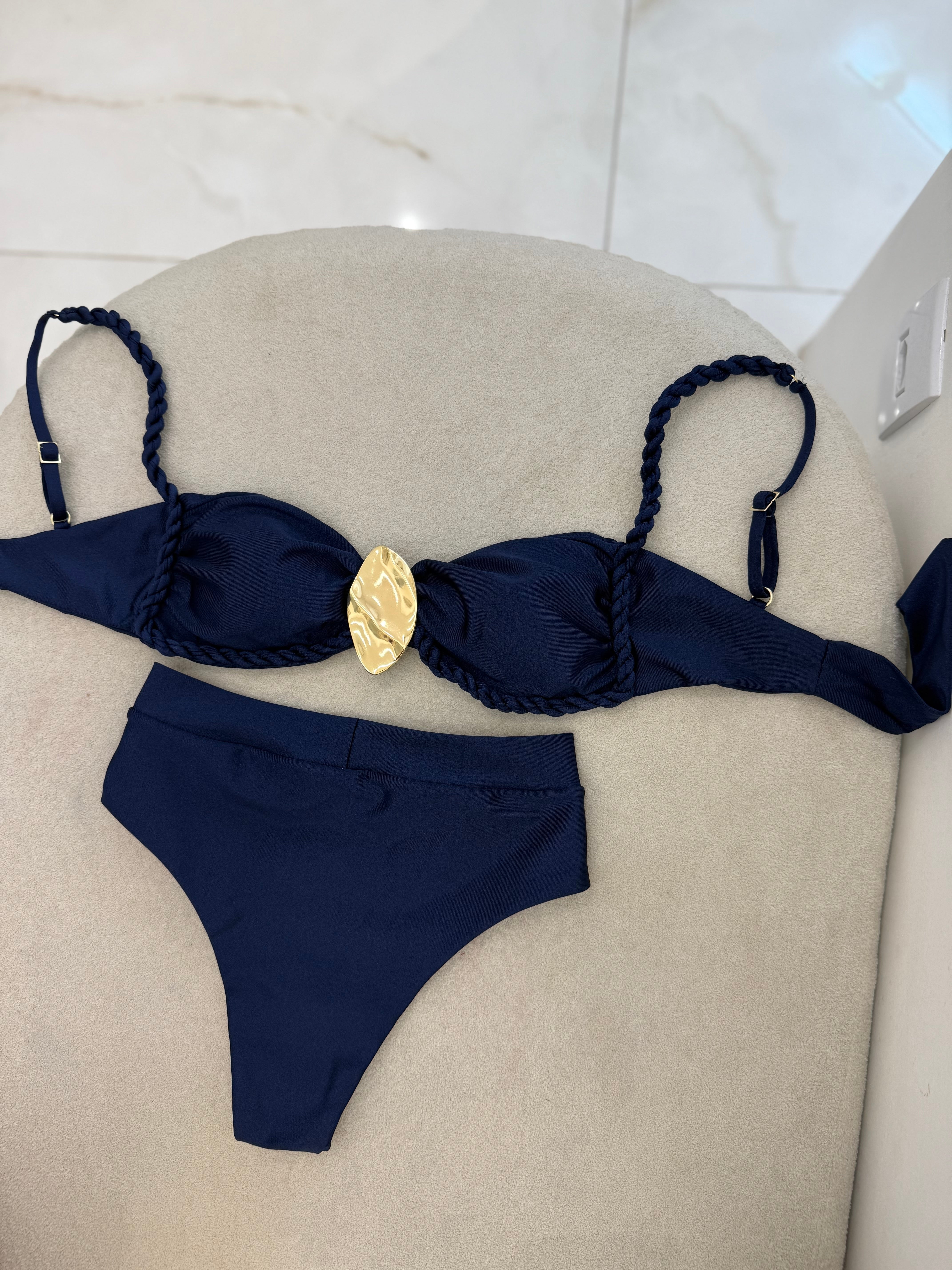 Yara Hot Pant Azul Marinho