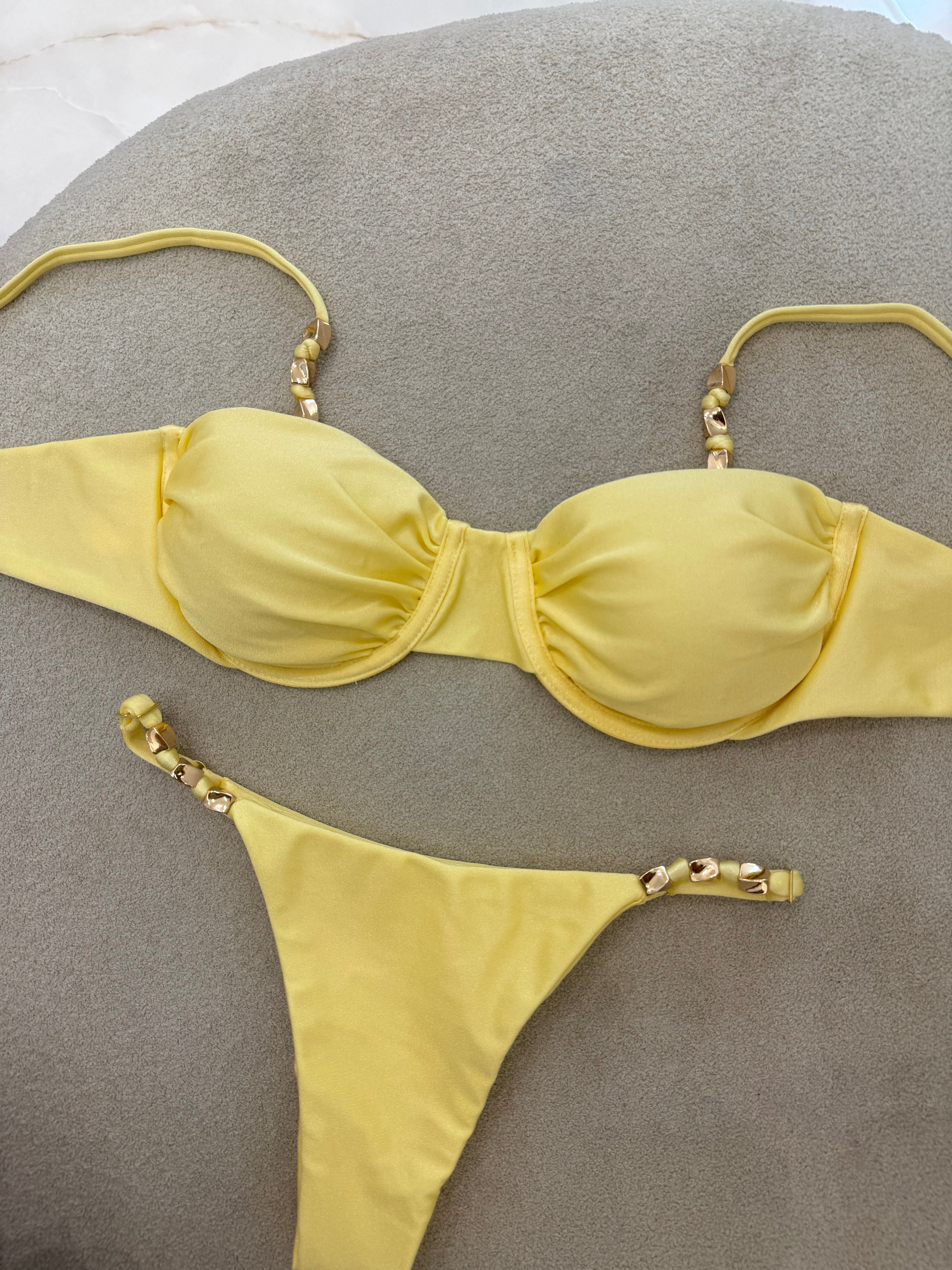 Biquíni Pipa Amarelo