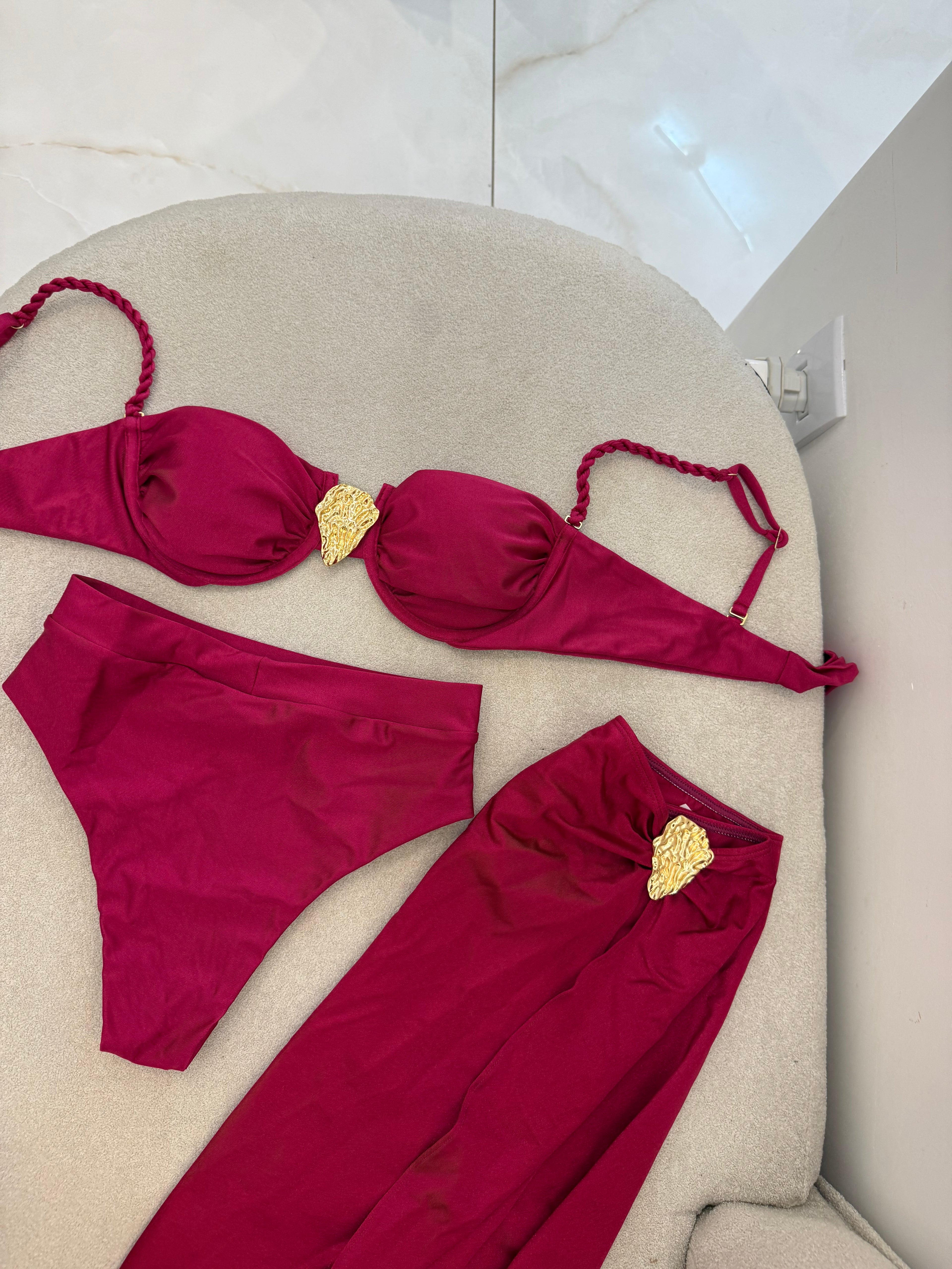 Alicia Hot Pant Vinho