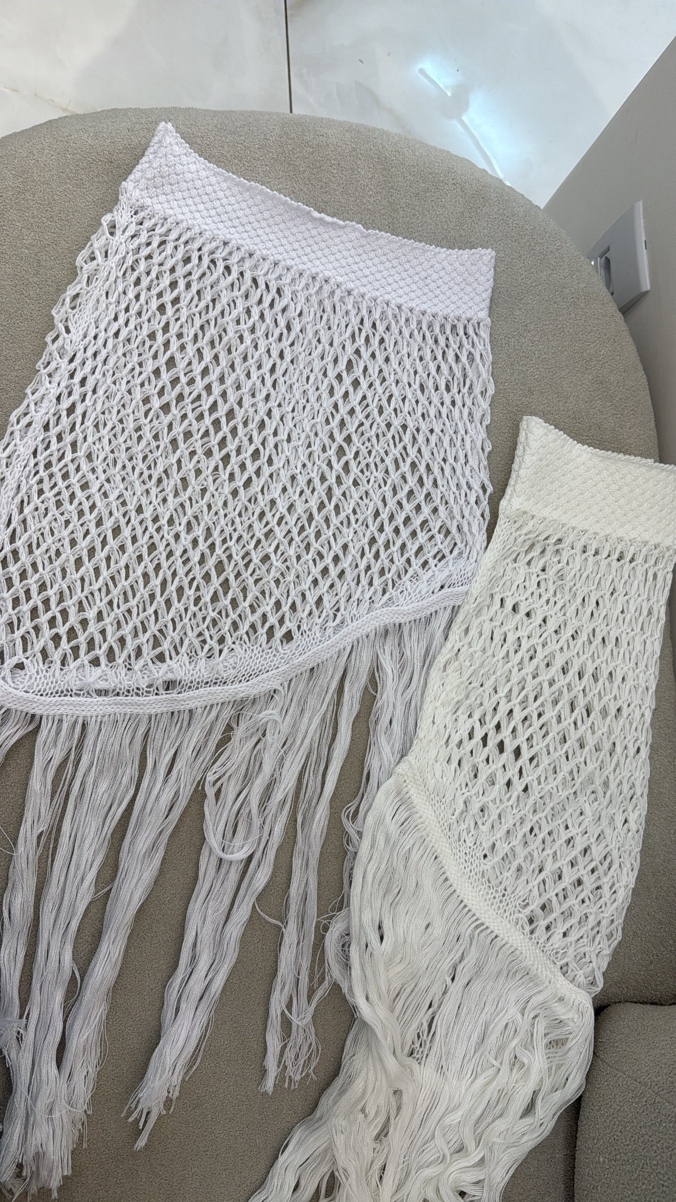 Saia Tricô Transversal