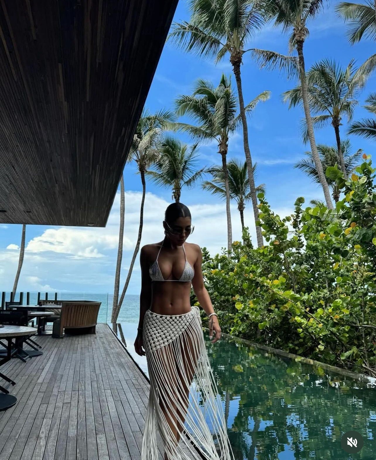 Saia Lateral Macramê