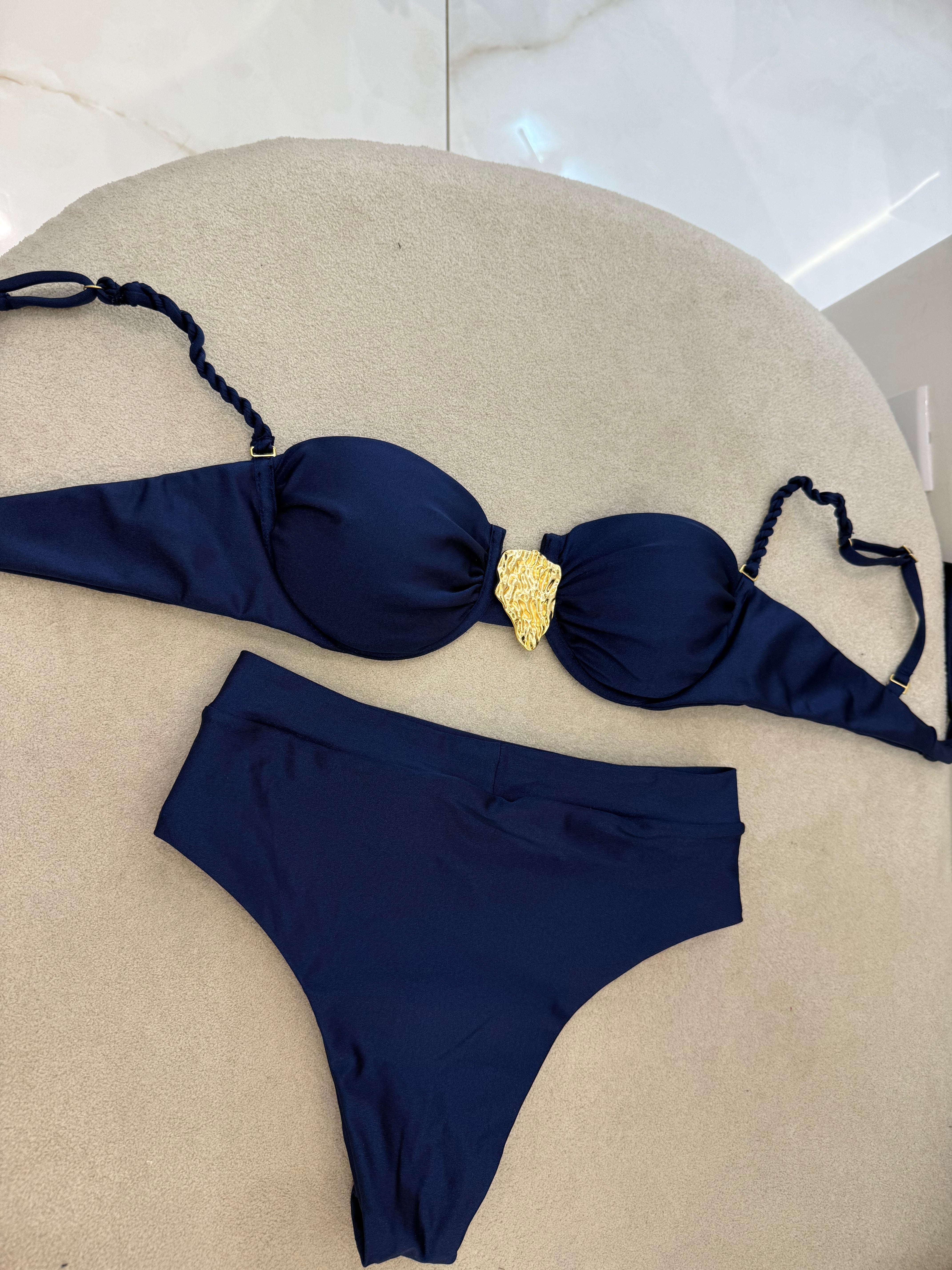Hot Pant Alicia Azul Marinho