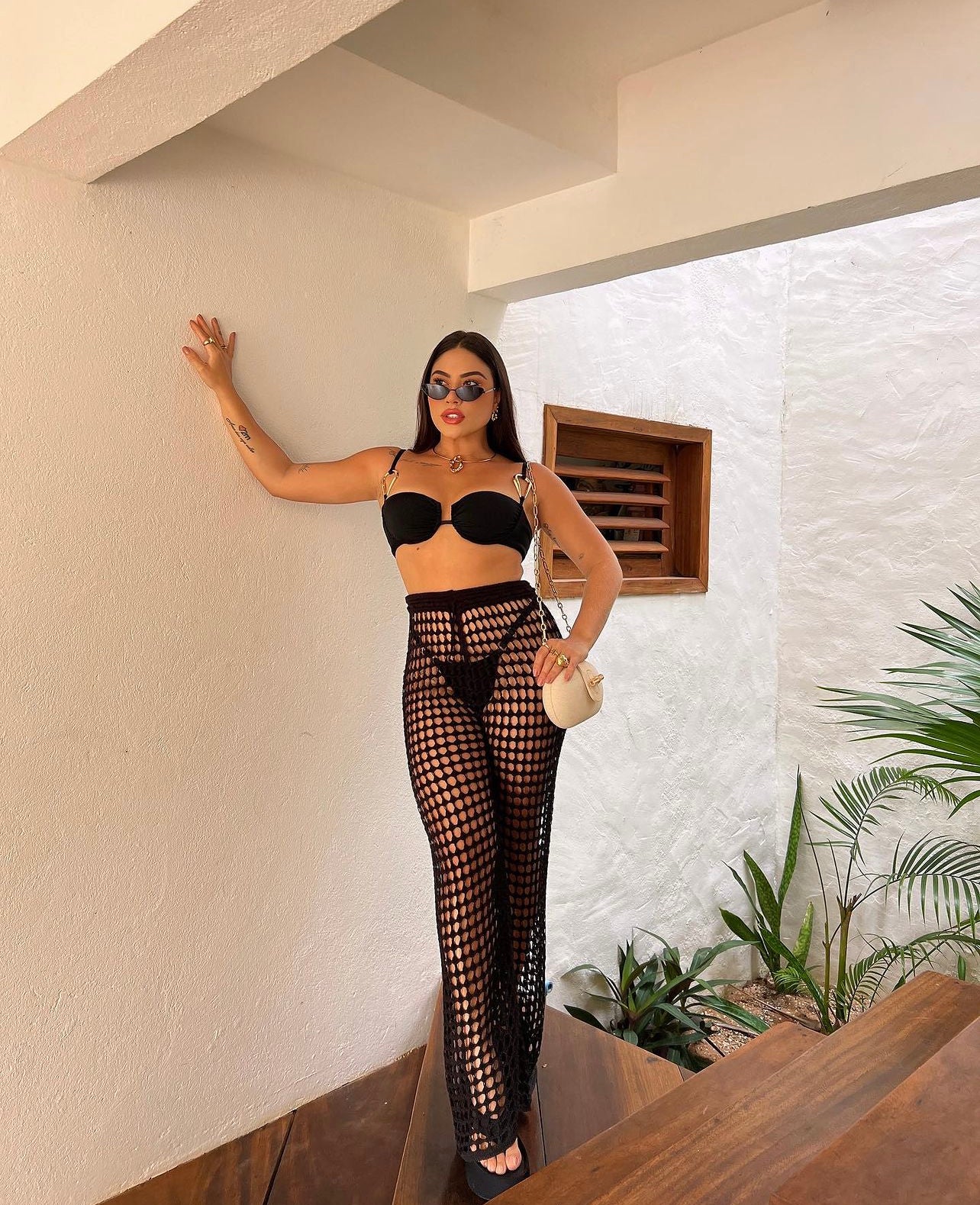 Calça de Tricô