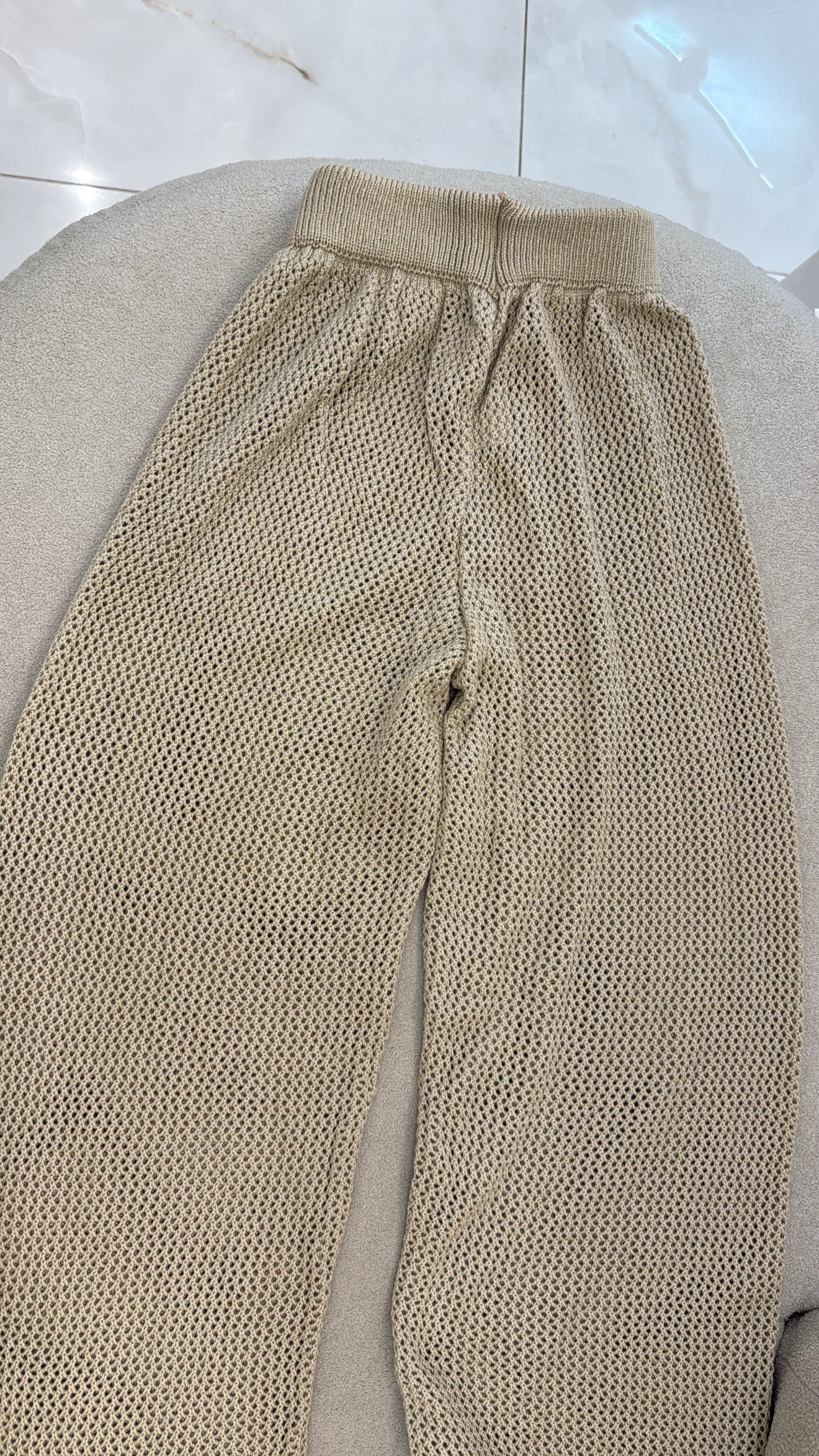 Calça de tricô Rafaela