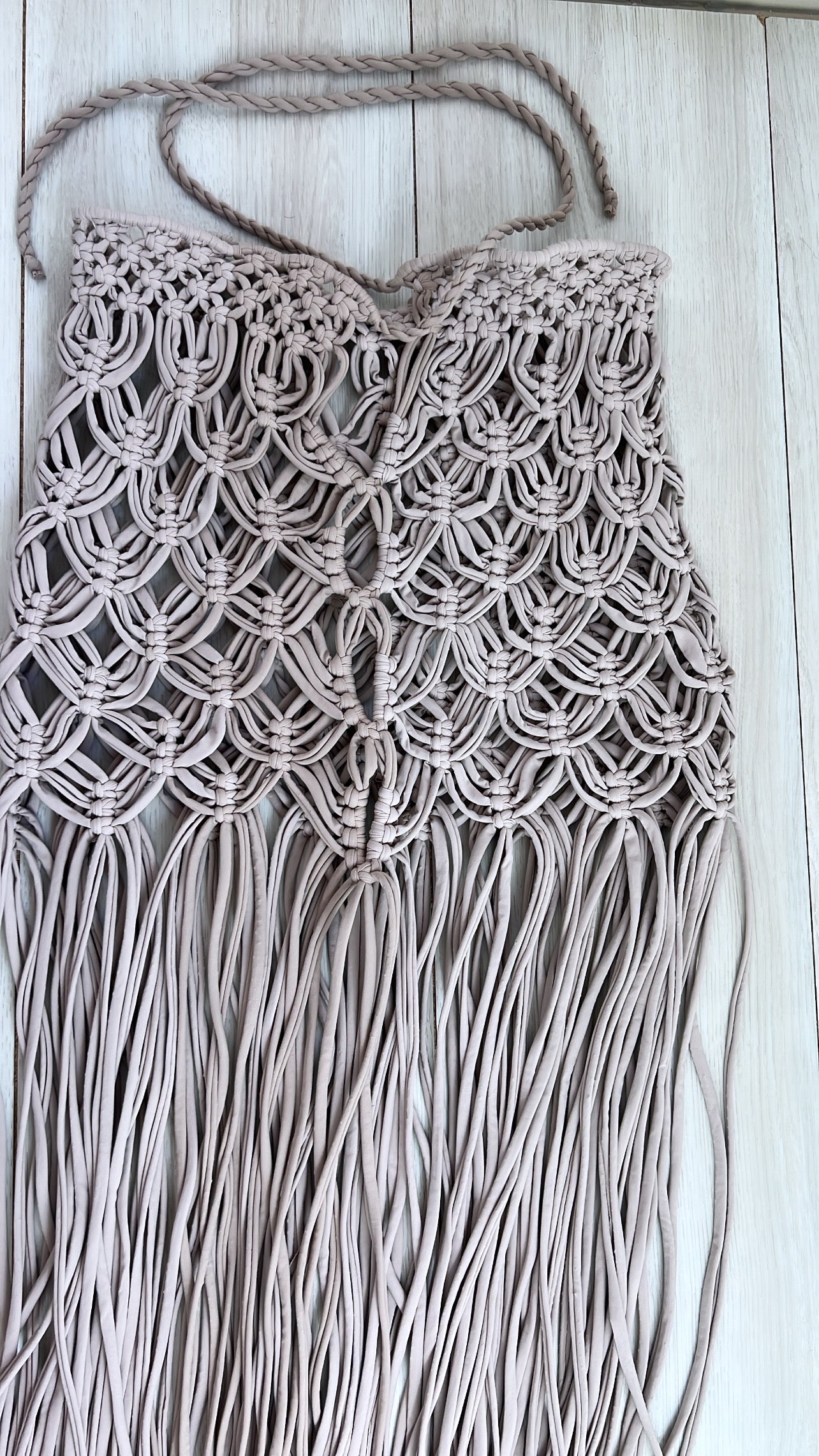 Saia Macramê Helena