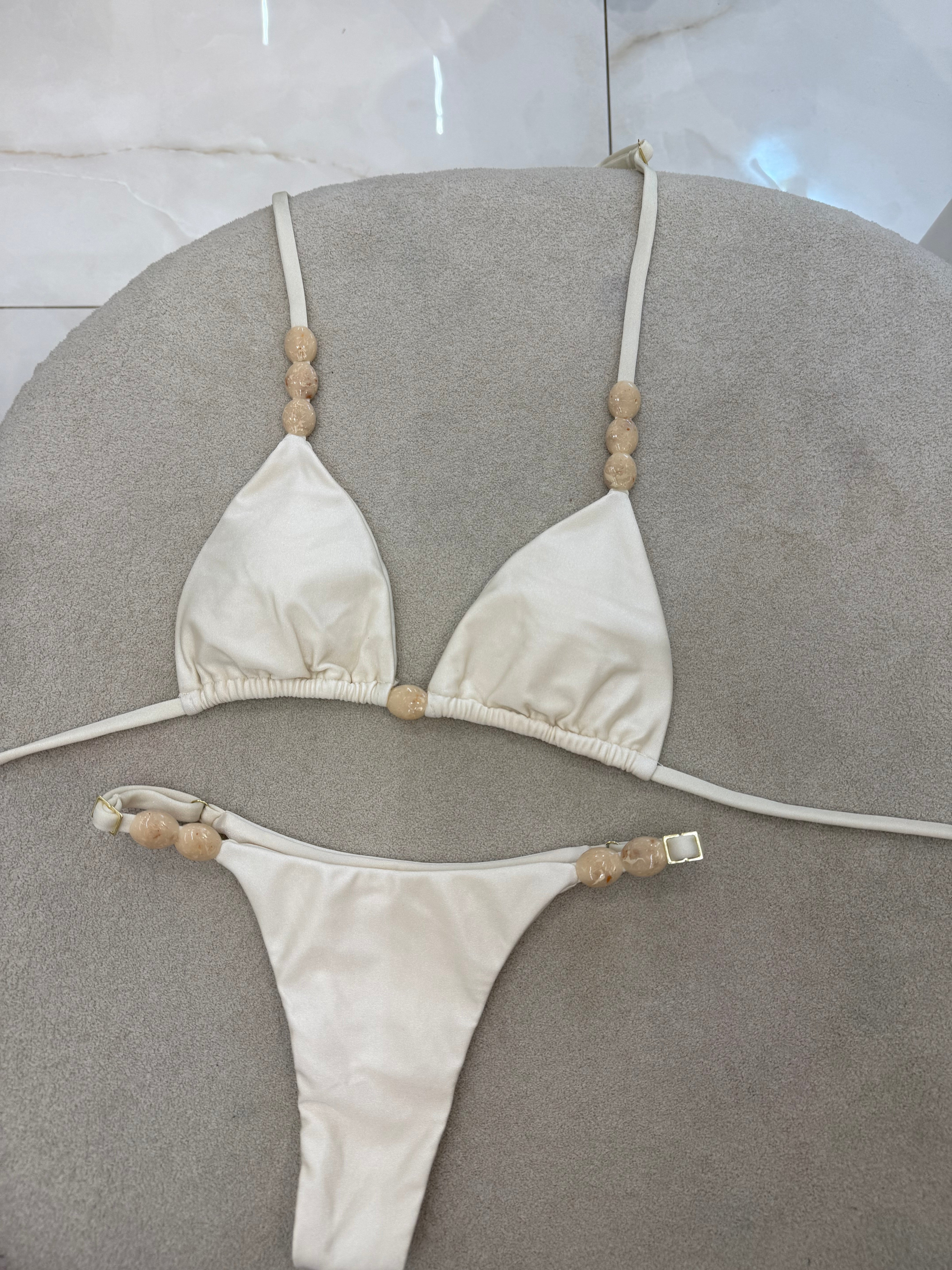 Cortininha Bali Regulagem Off/Nude