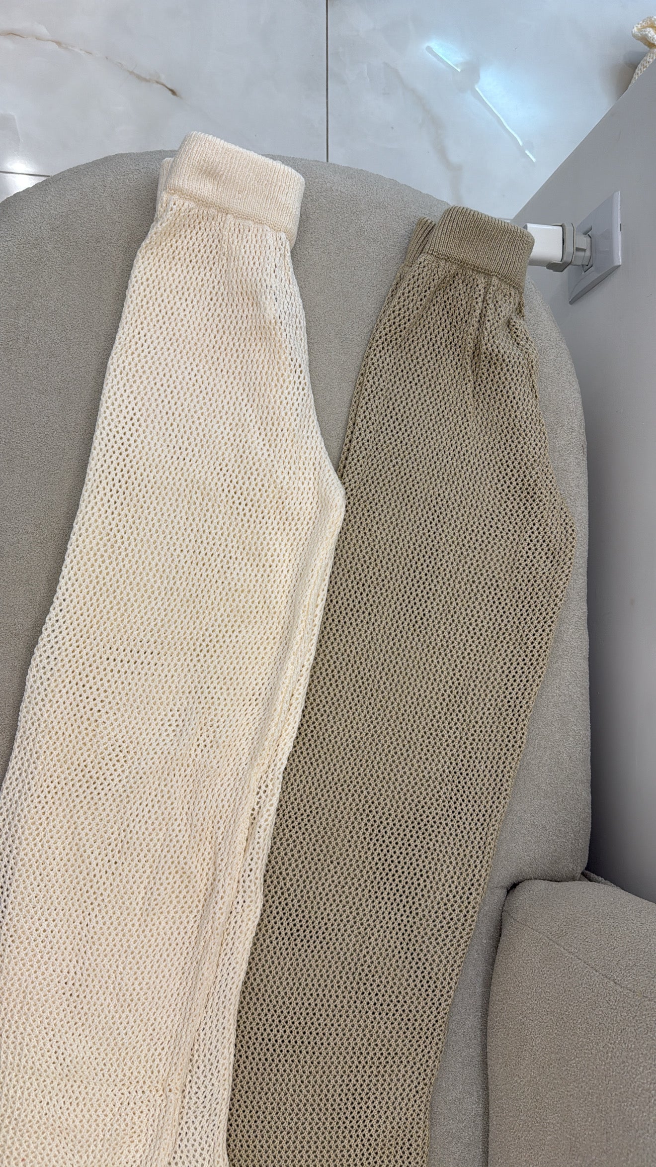 Calça de tricô Rafaela