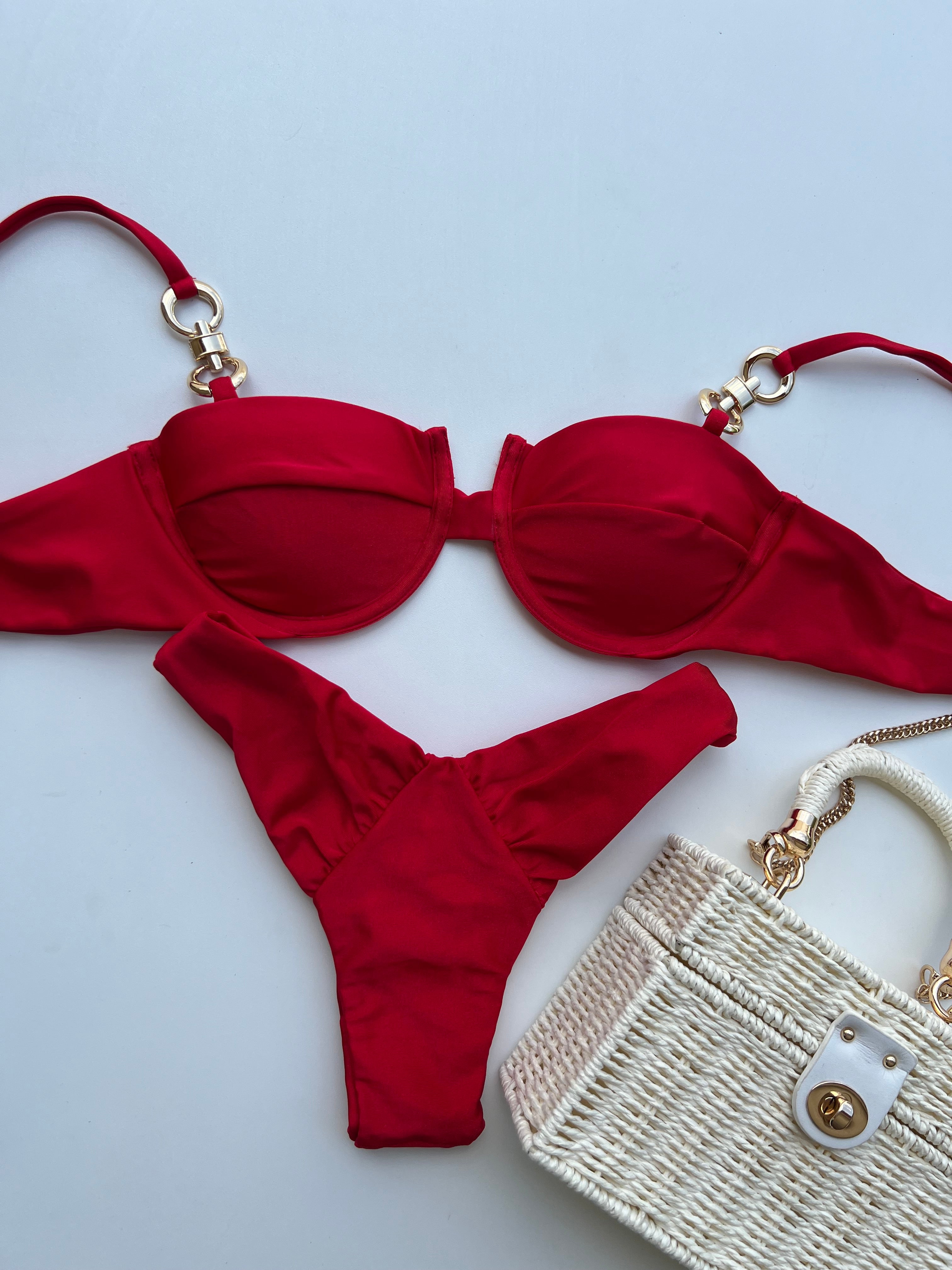 Biquíni Eloá Vermelho