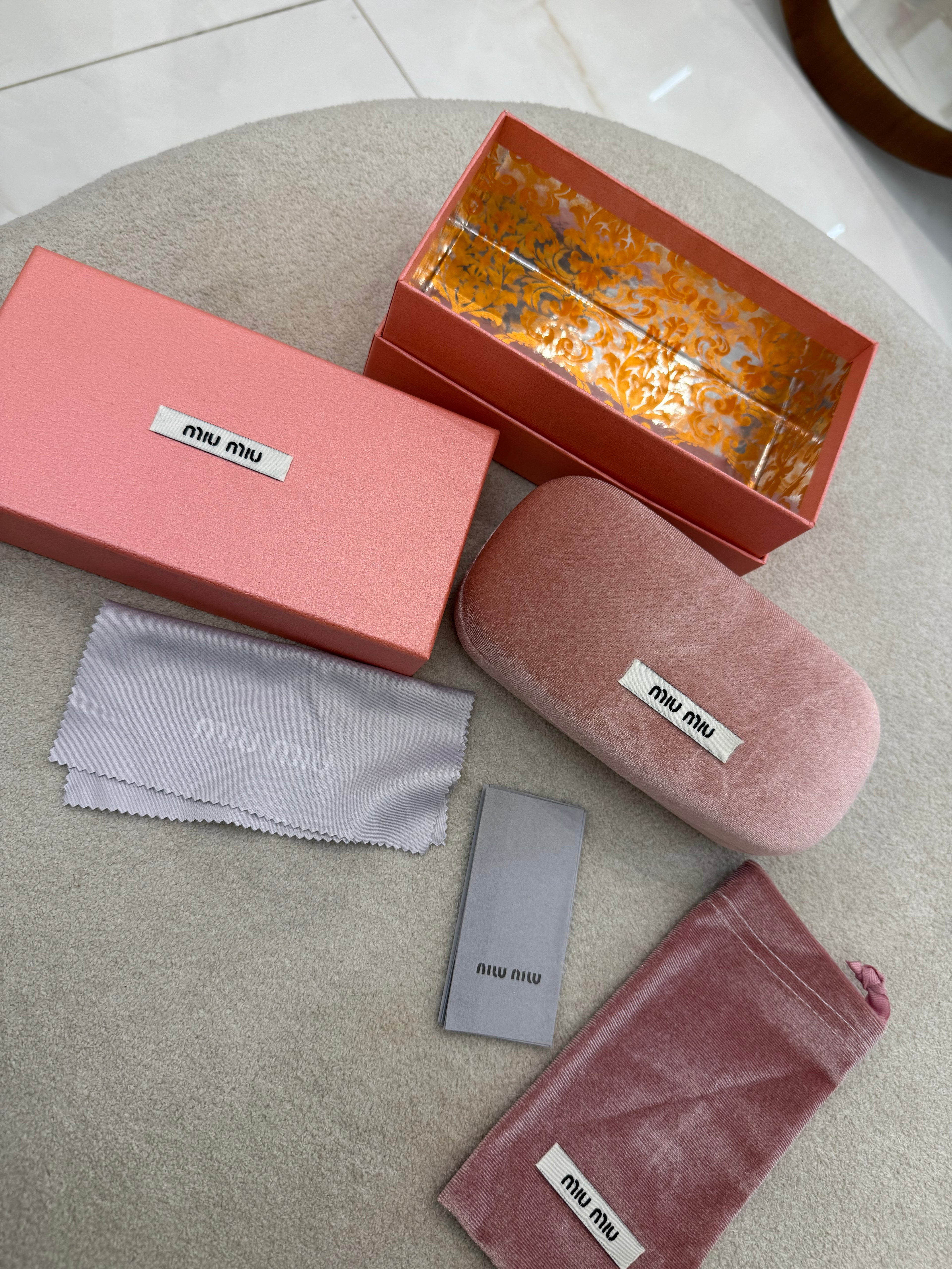Kit caixinha Miu Miu