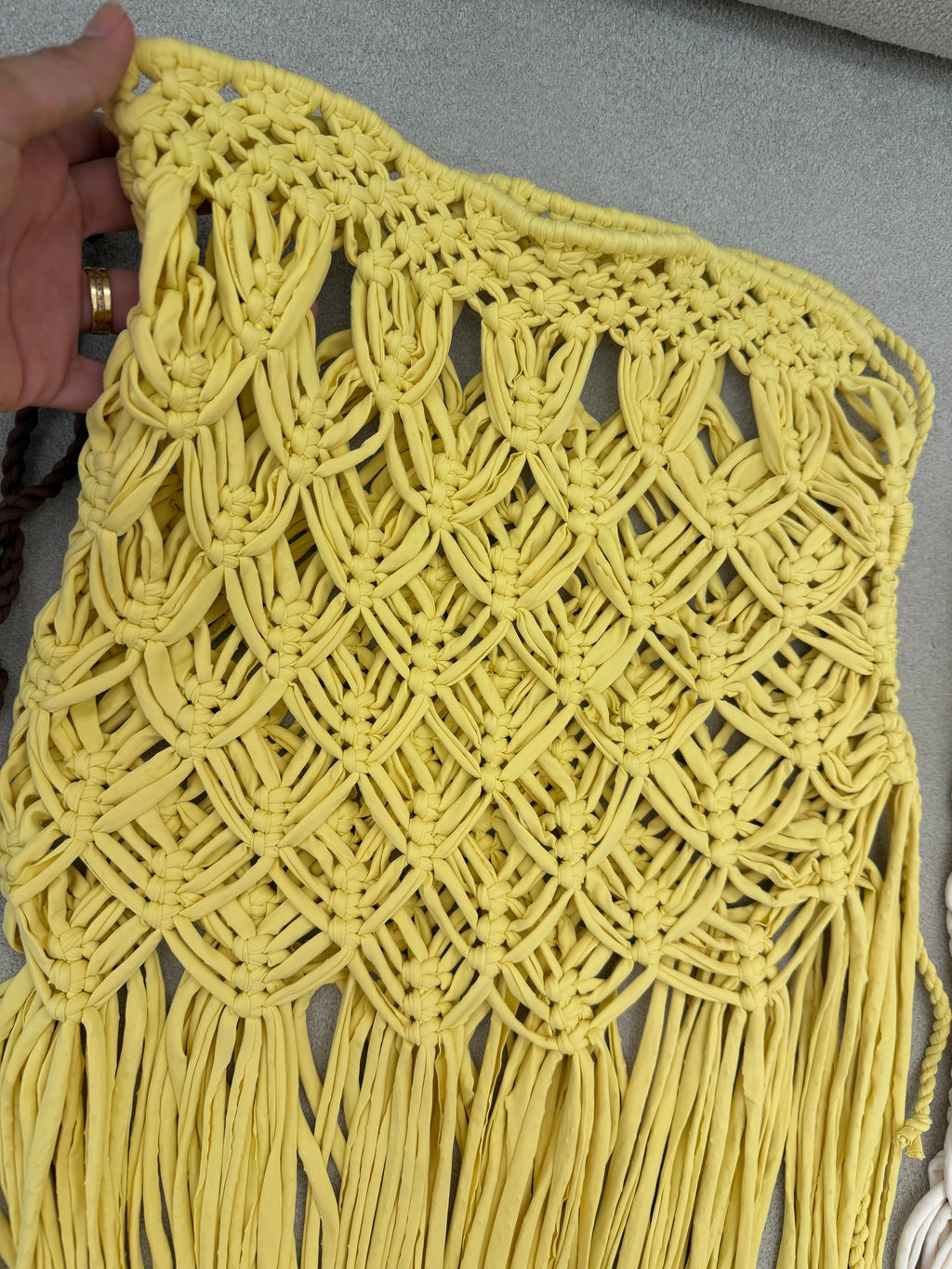 Saia Macramê Helena