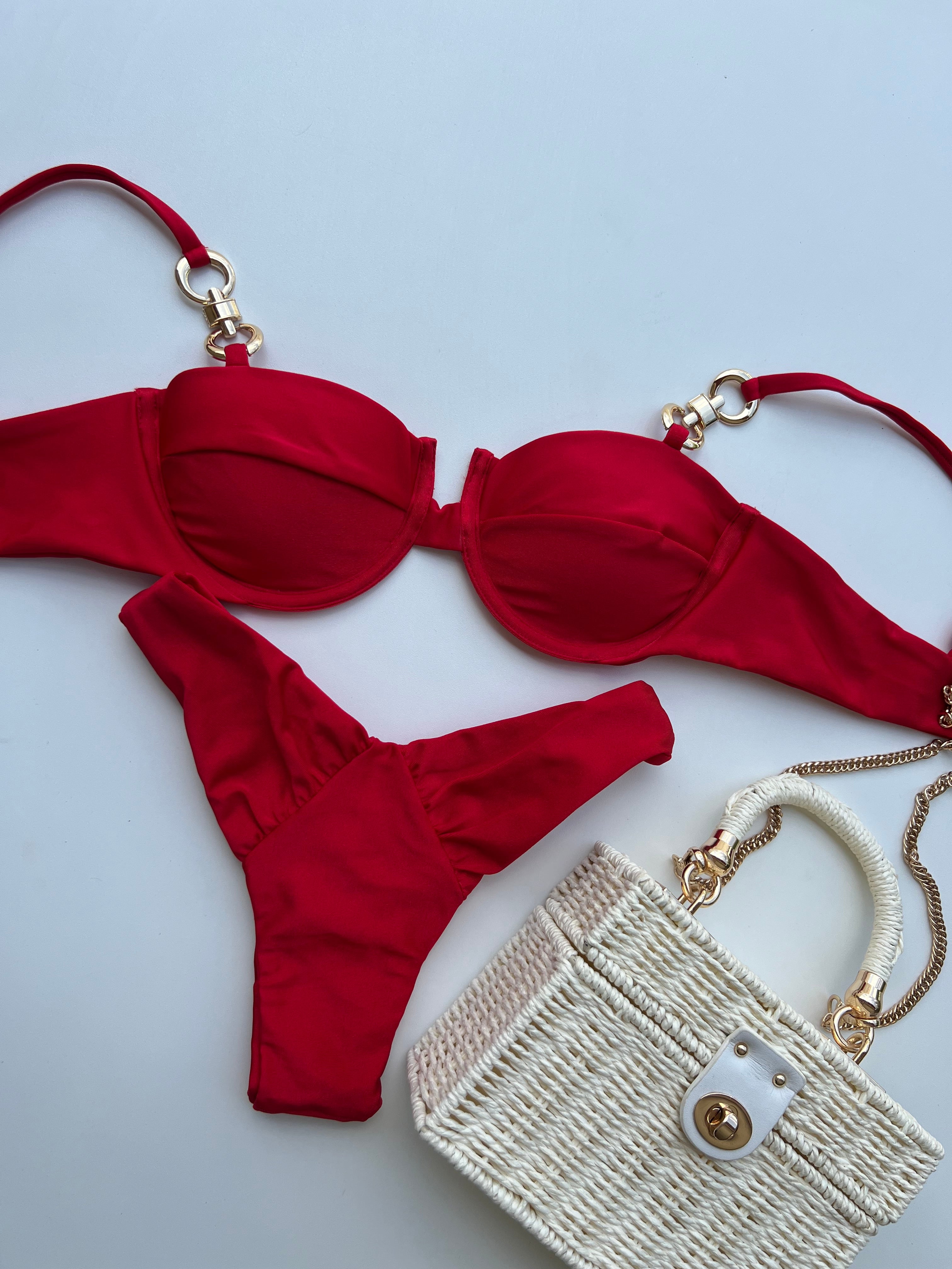 Biquíni Eloá Vermelho