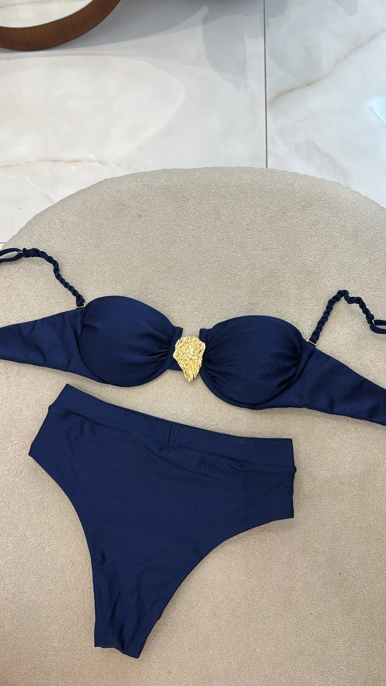 Hot Pant Alicia Azul Marinho