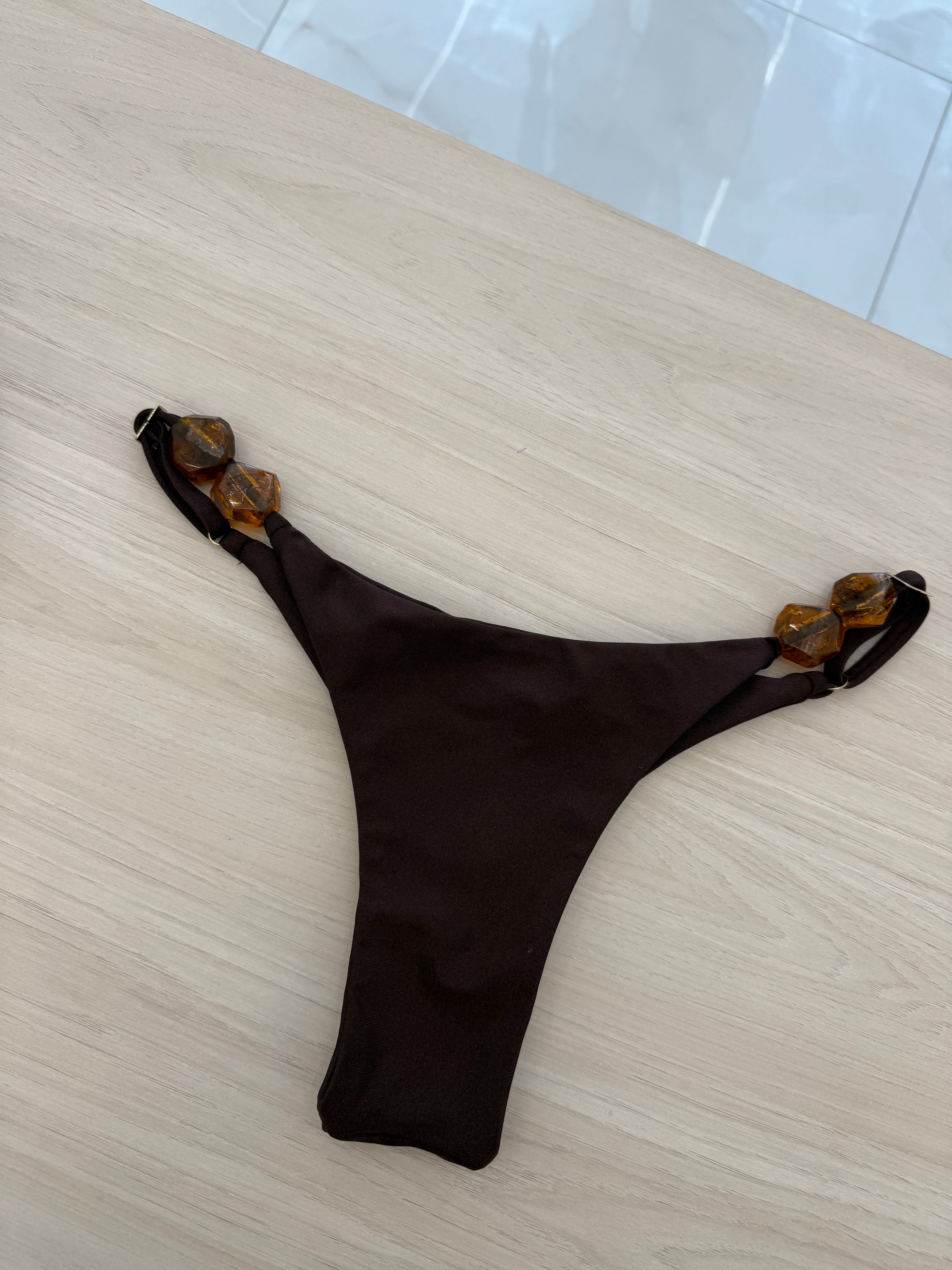 Calcinha Bali Marrom (tamanho P)