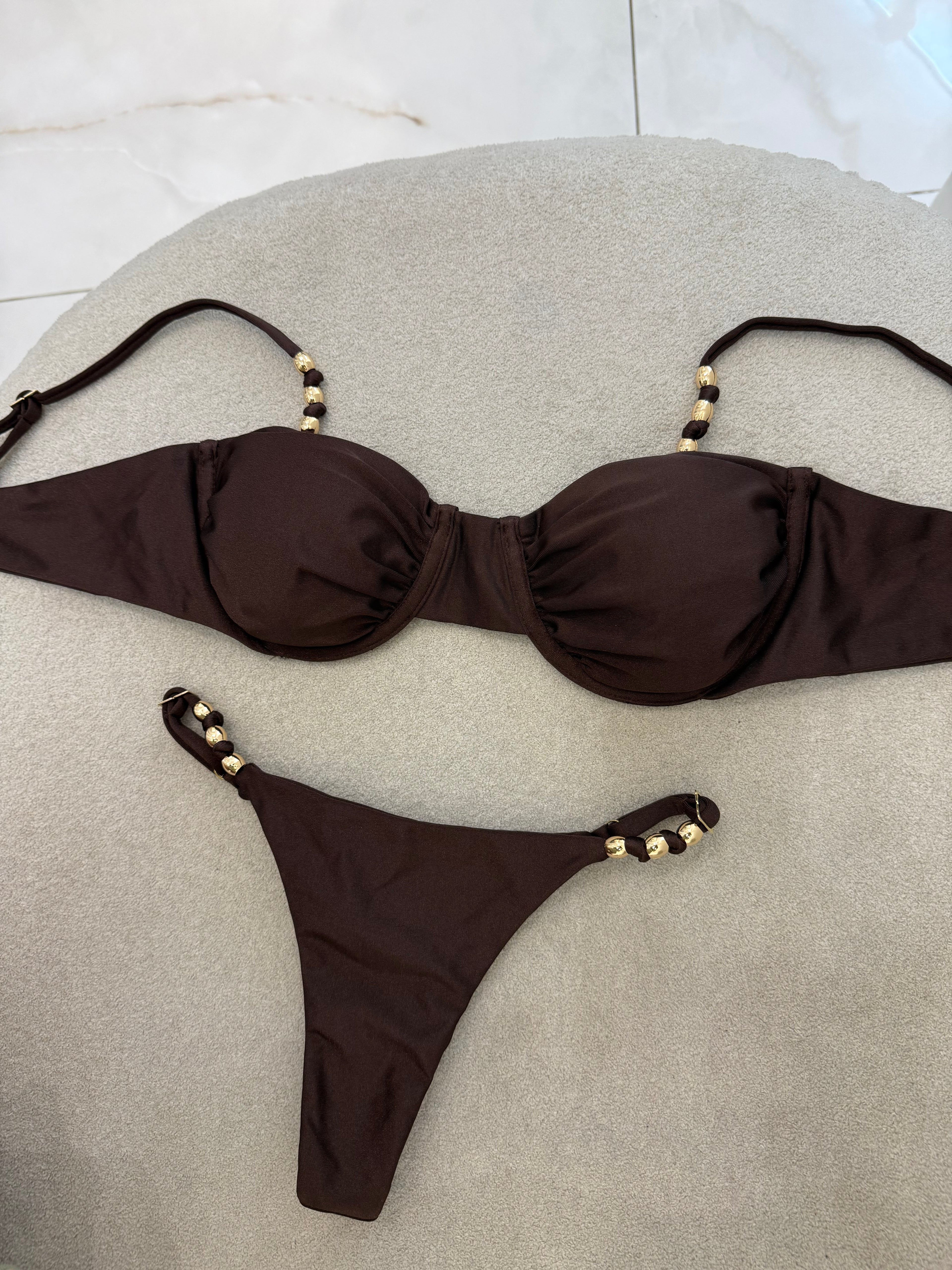 Biquíni Pipa Marrom
