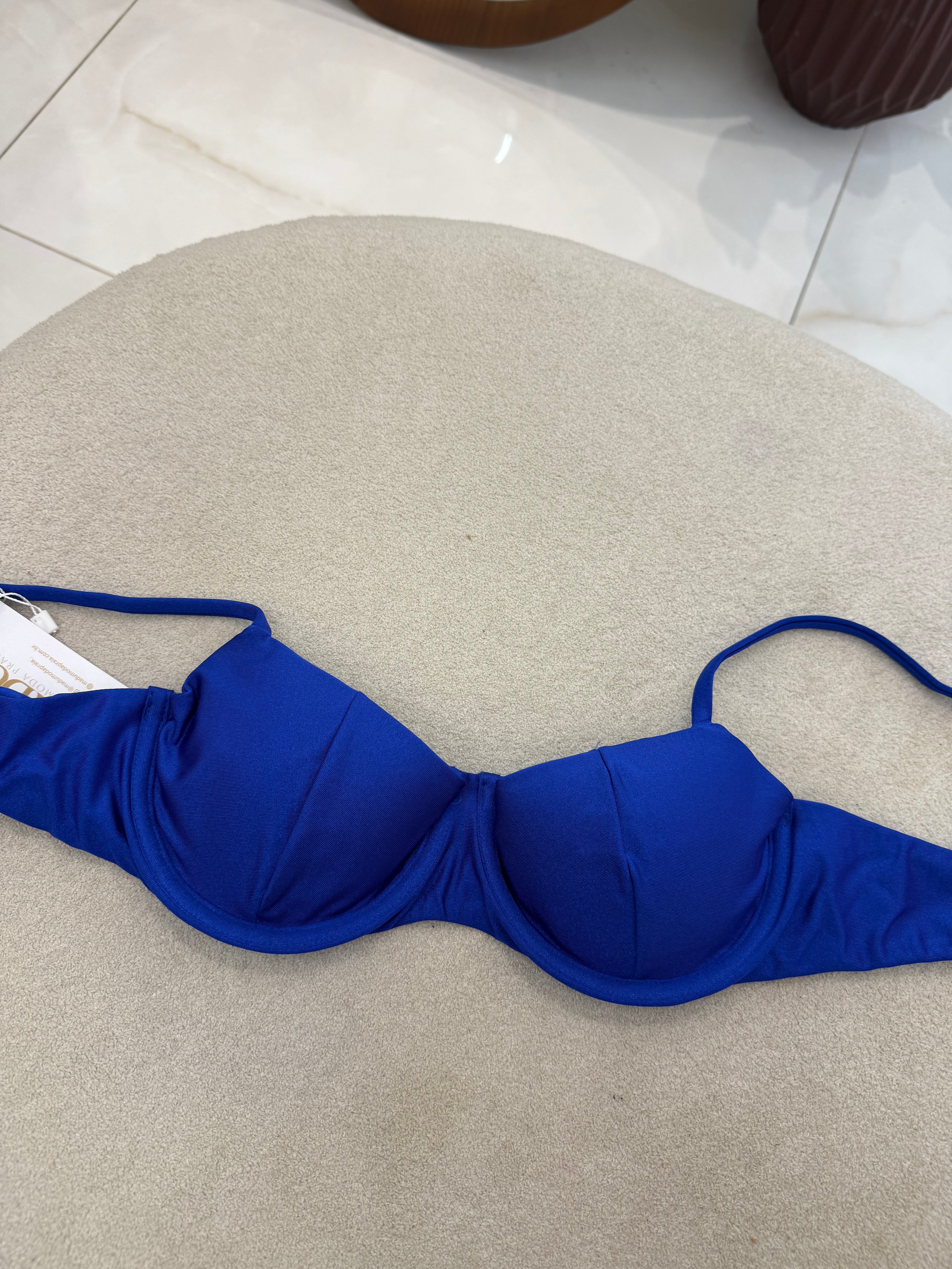 Sutiã Azul Bic Tamanho P