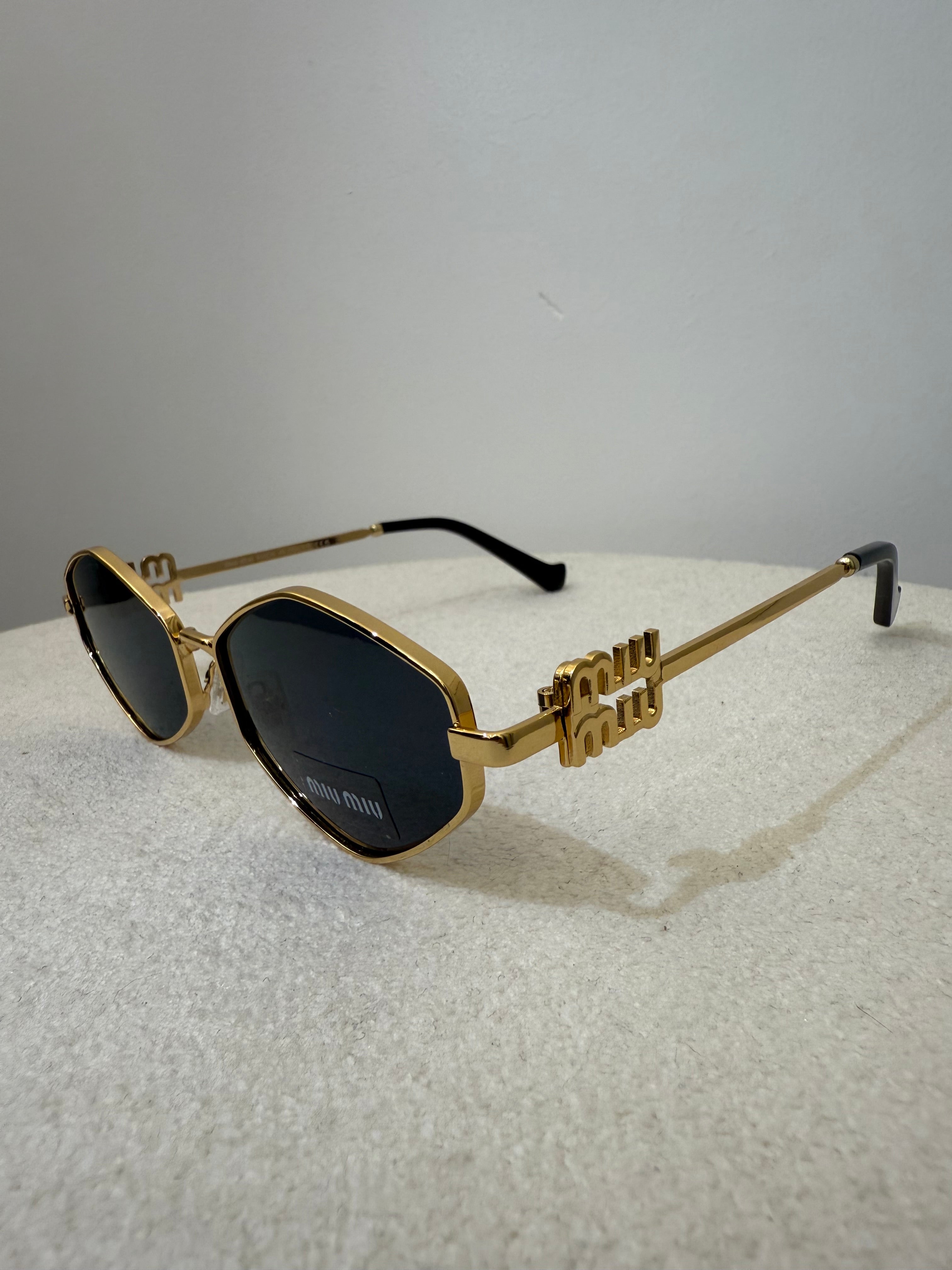 Óculos Miu Miu hexagonal (6)