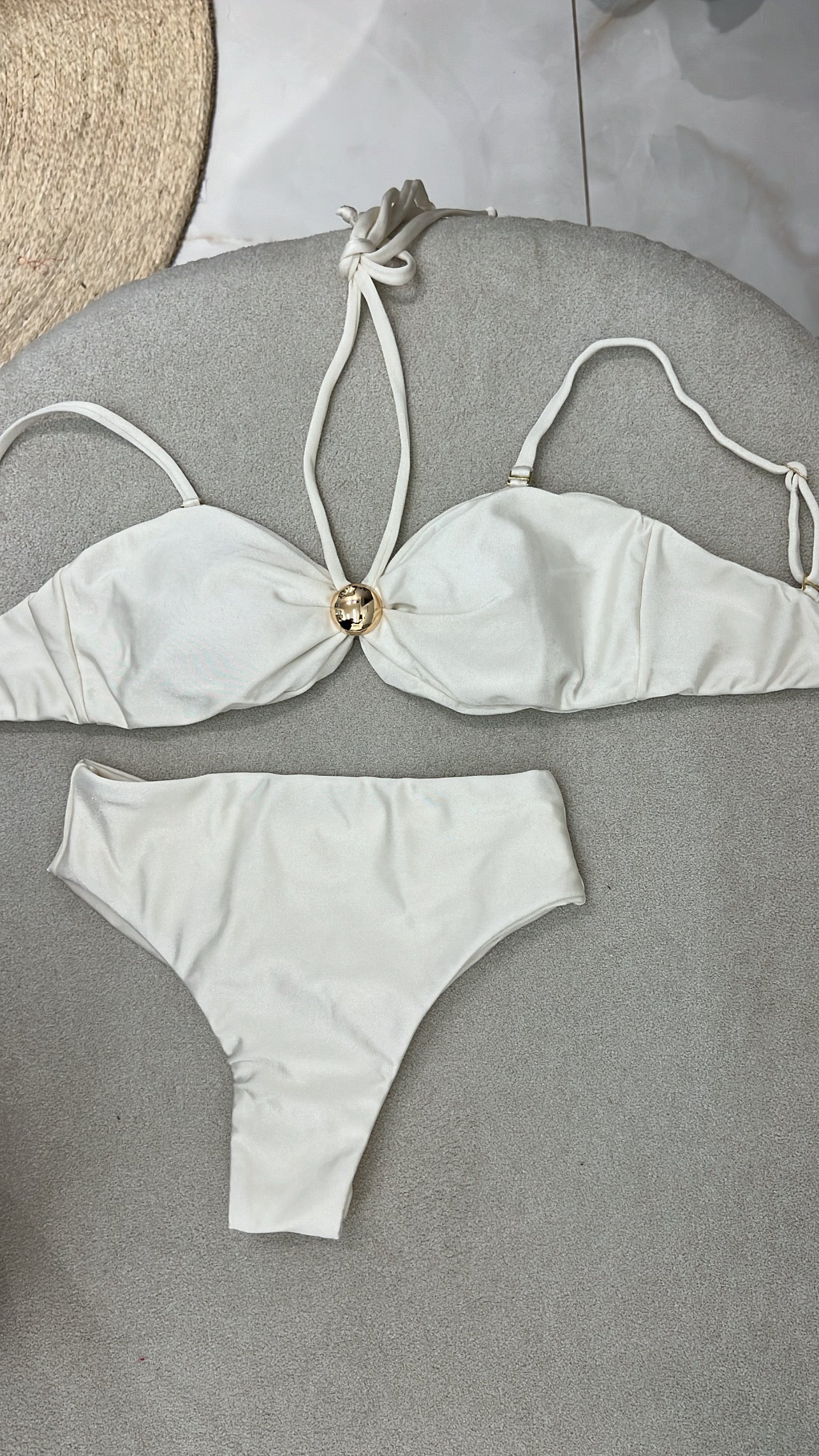 Semi Hot Pant Botão Off