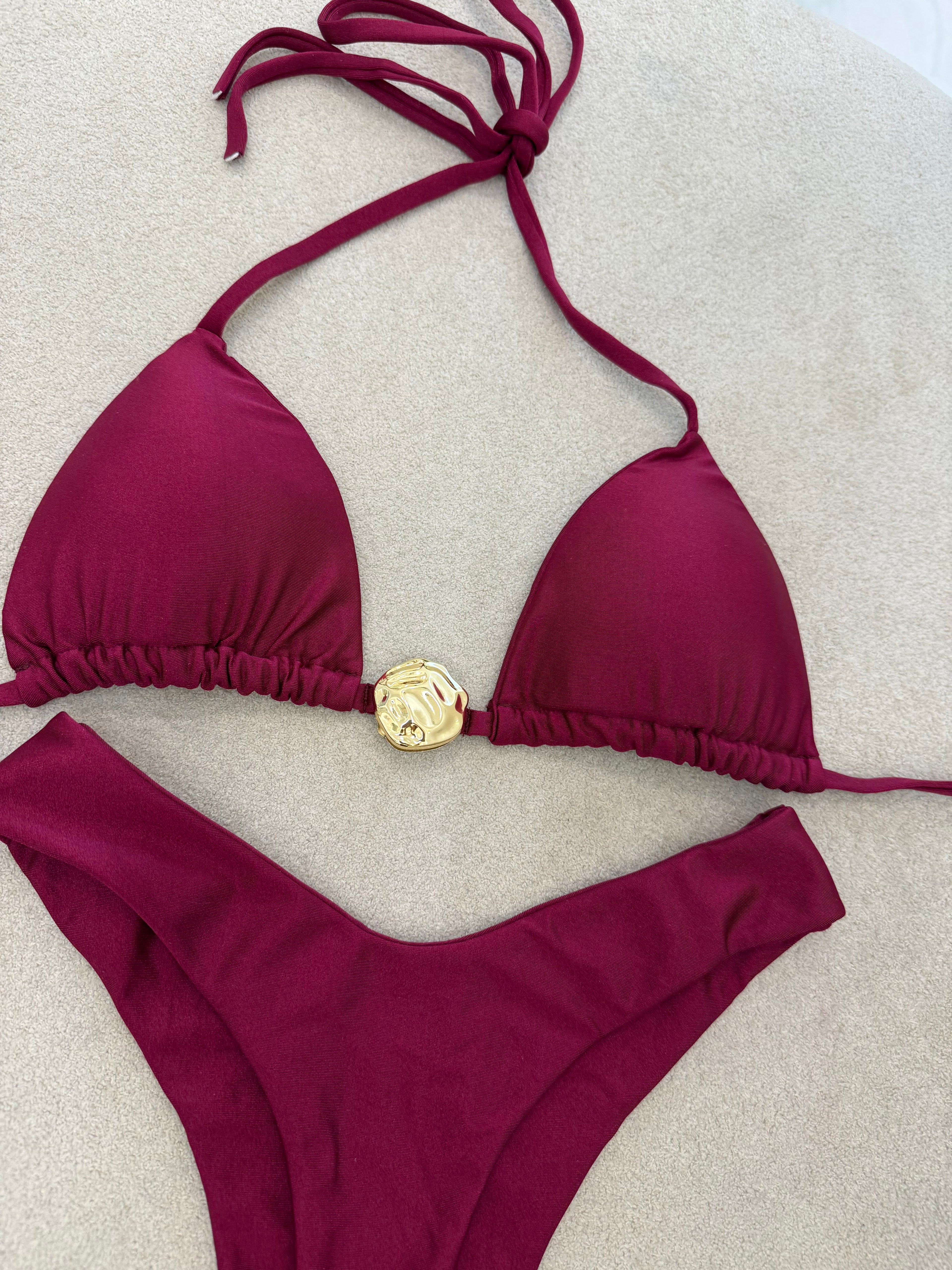 Cortininha Heloísa Vinho Asa Delta