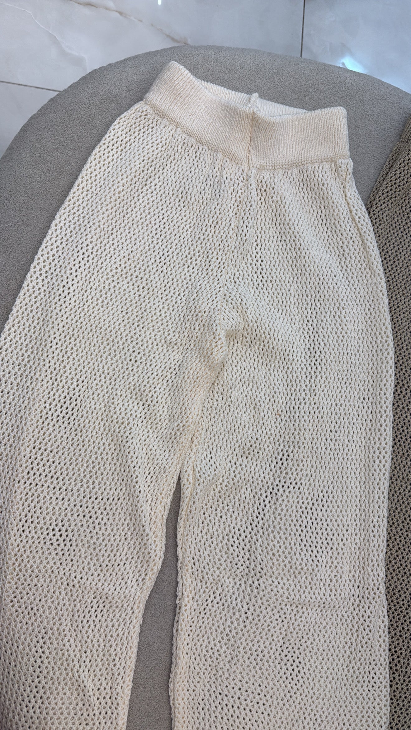 Calça de tricô Rafaela