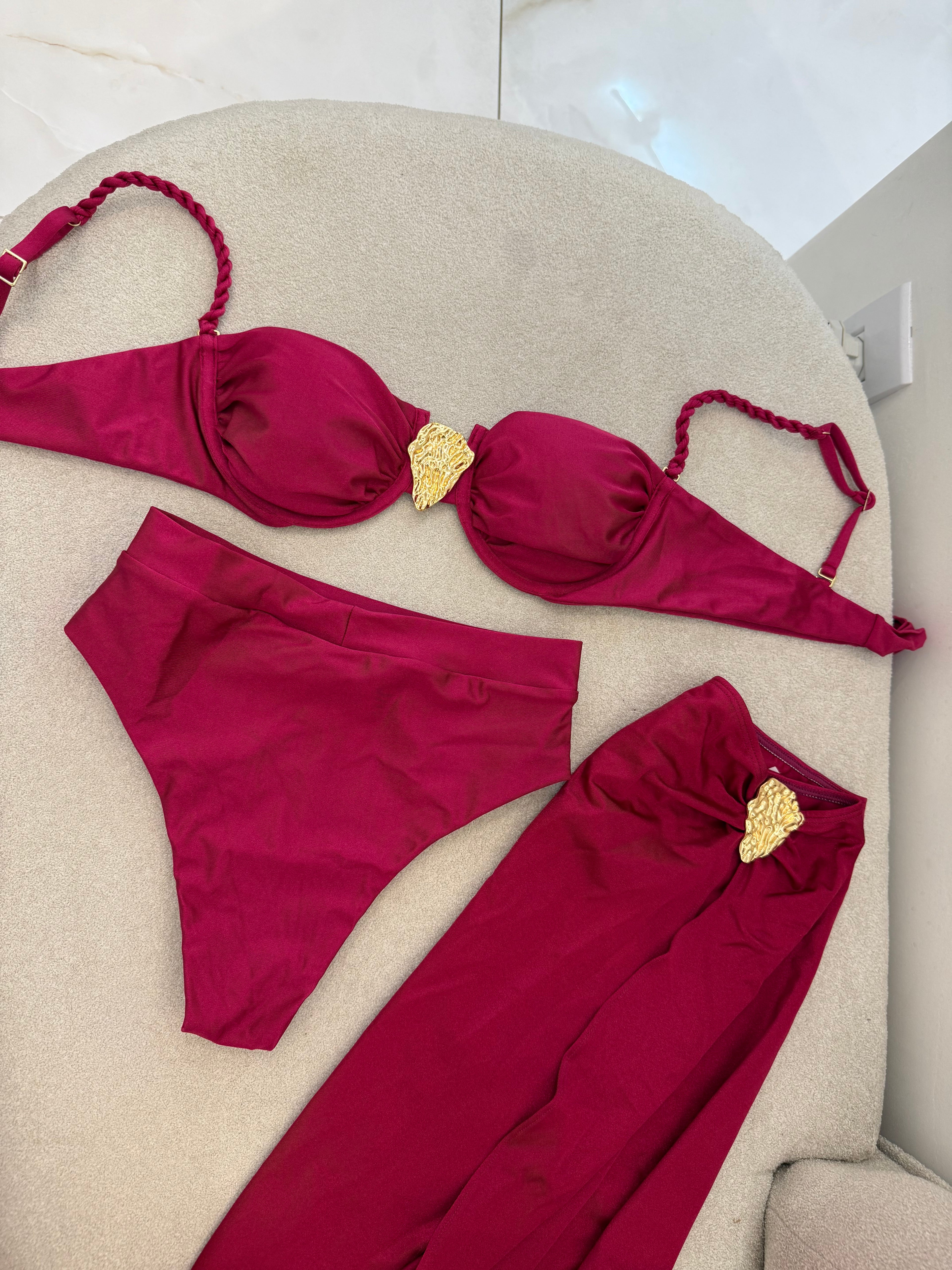 Alicia Hot Pant Vinho