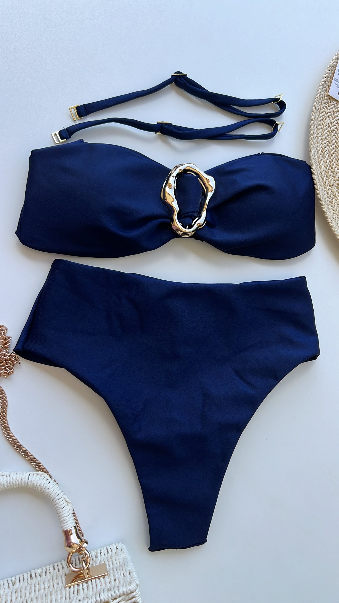 Amélia Hot Pant Azul Marinho