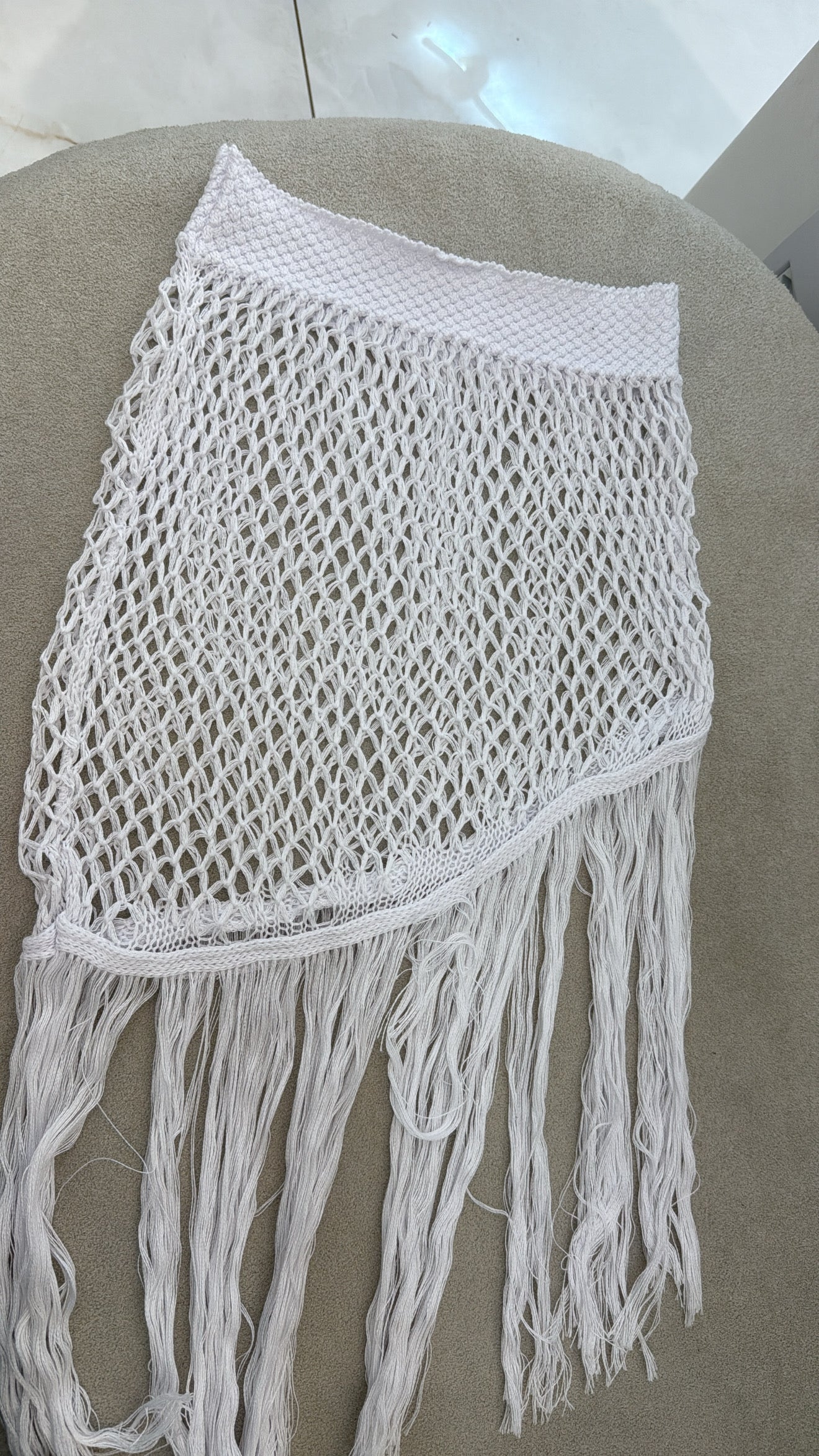 Saia Tricô Transversal