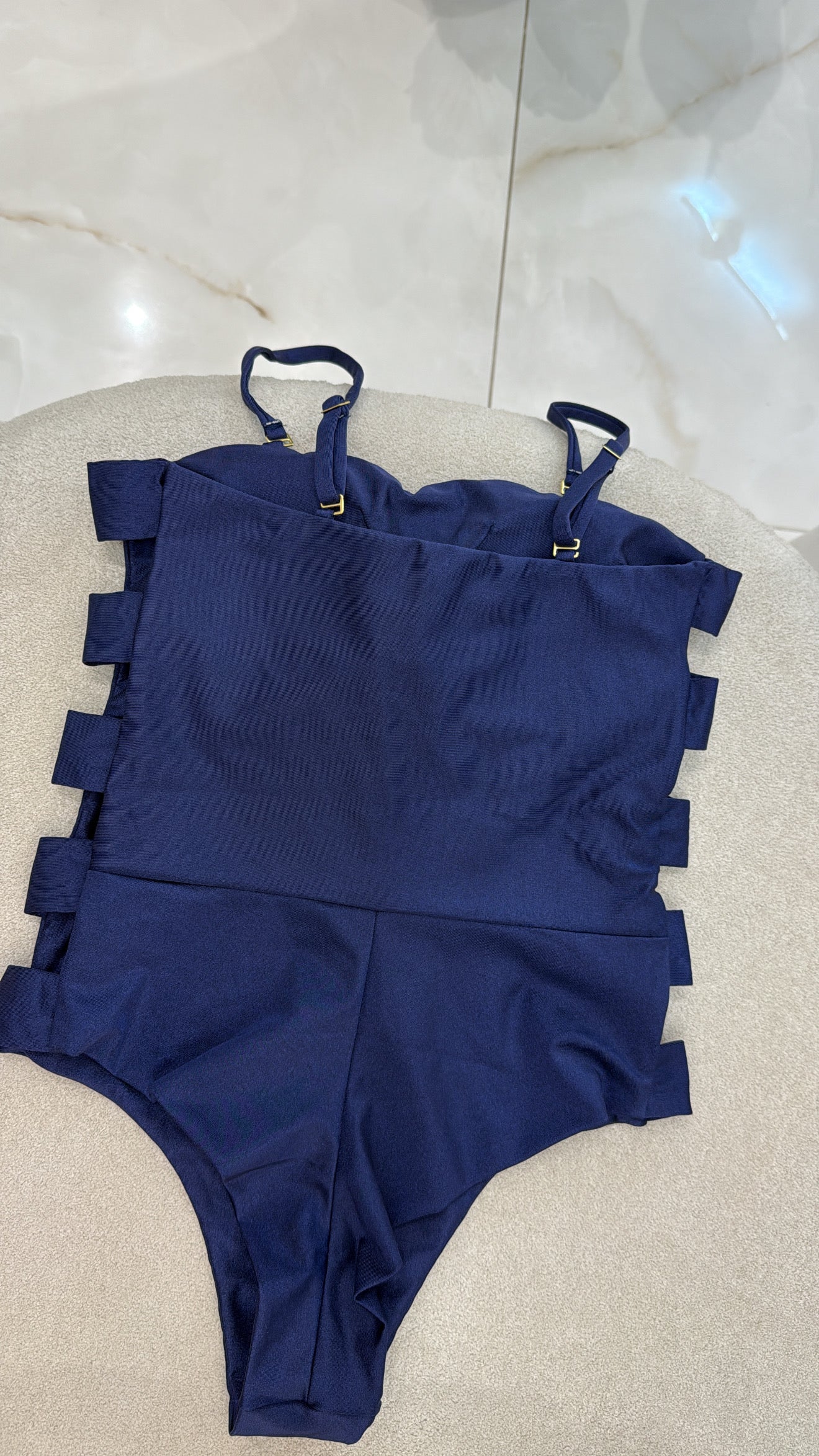 Maiô Botão Alças Removíveis