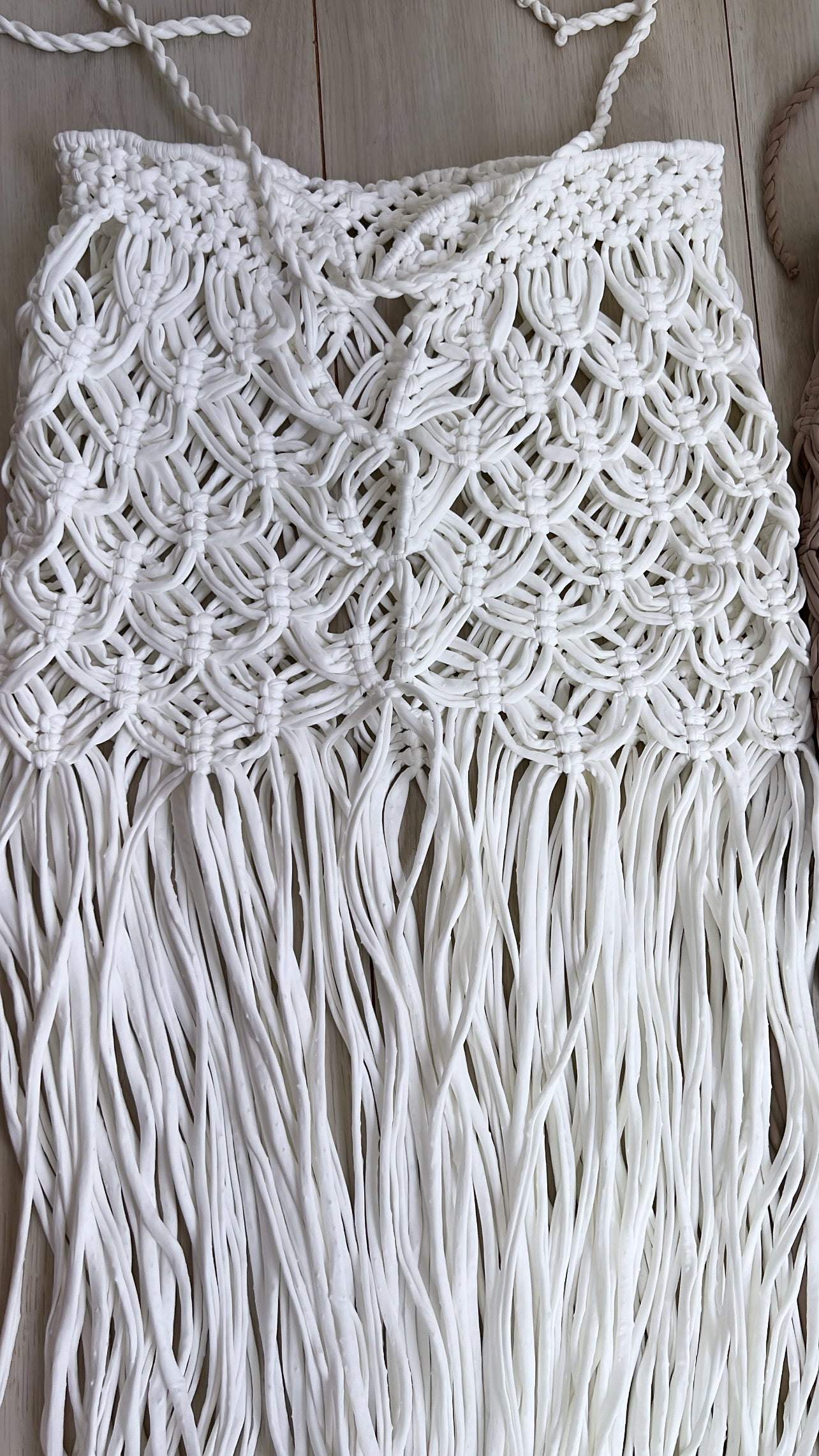 Saia Macramê Helena