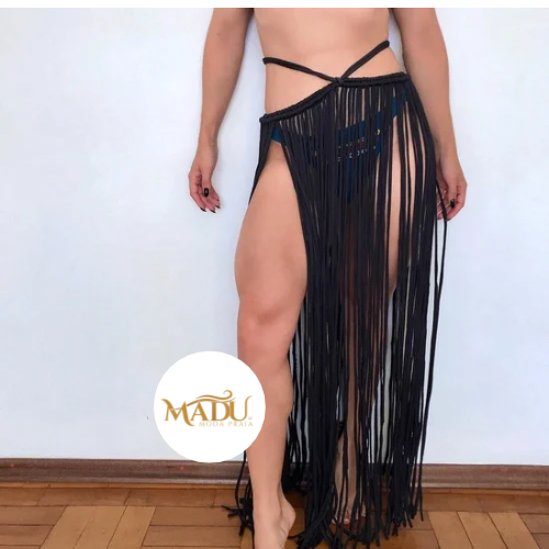 Saia Macramê Maria Lina