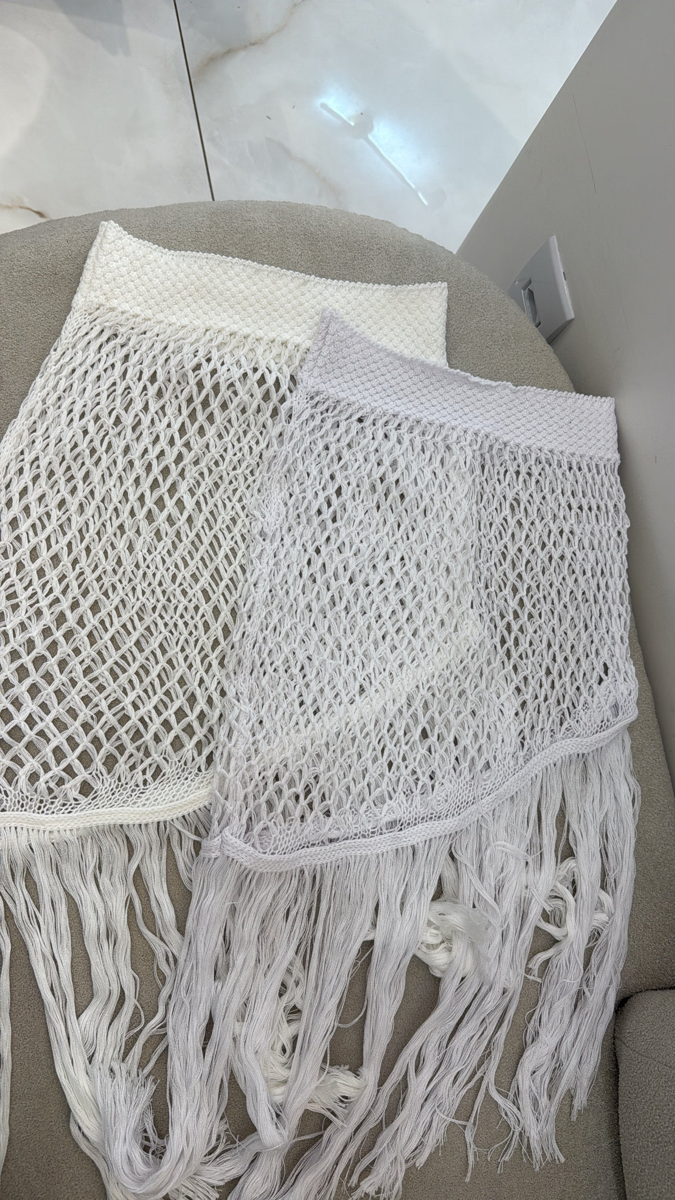 Saia Tricô Transversal