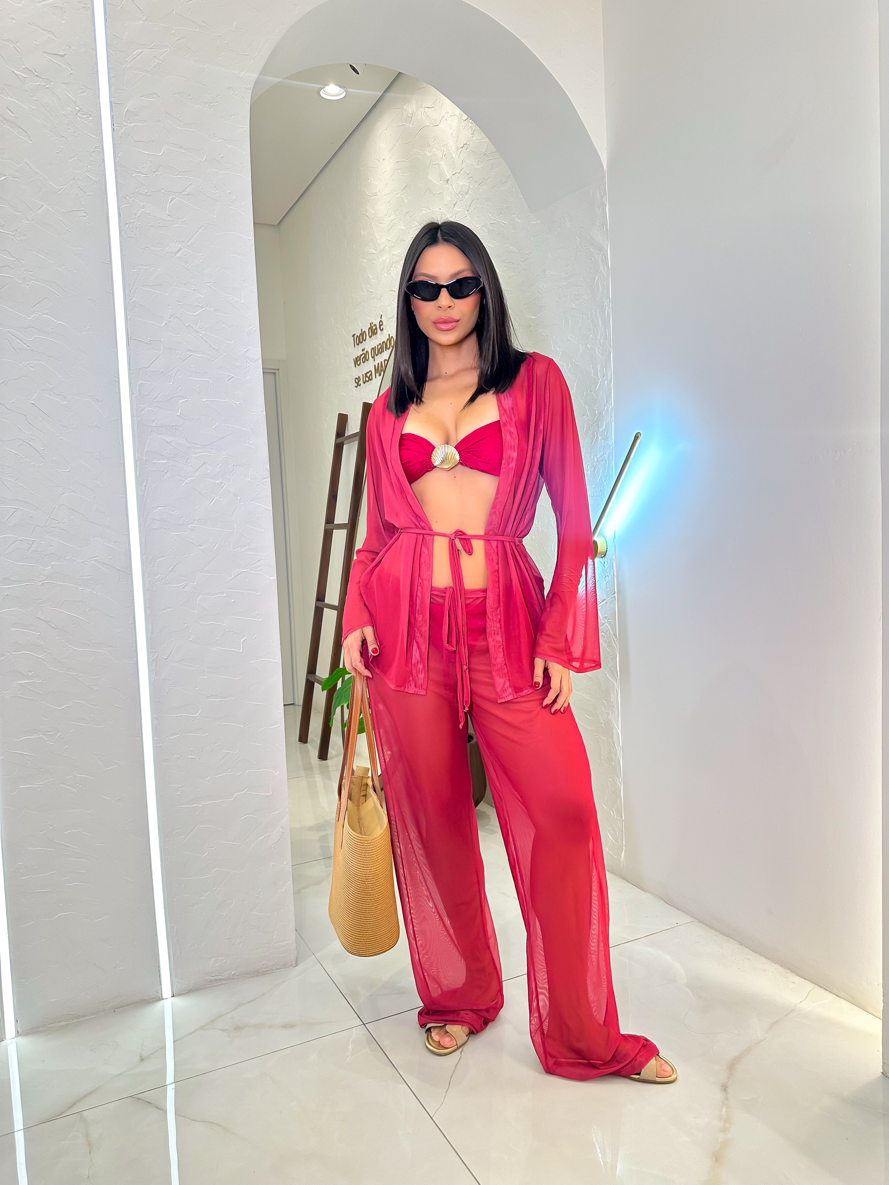 Calça Tule Lisa